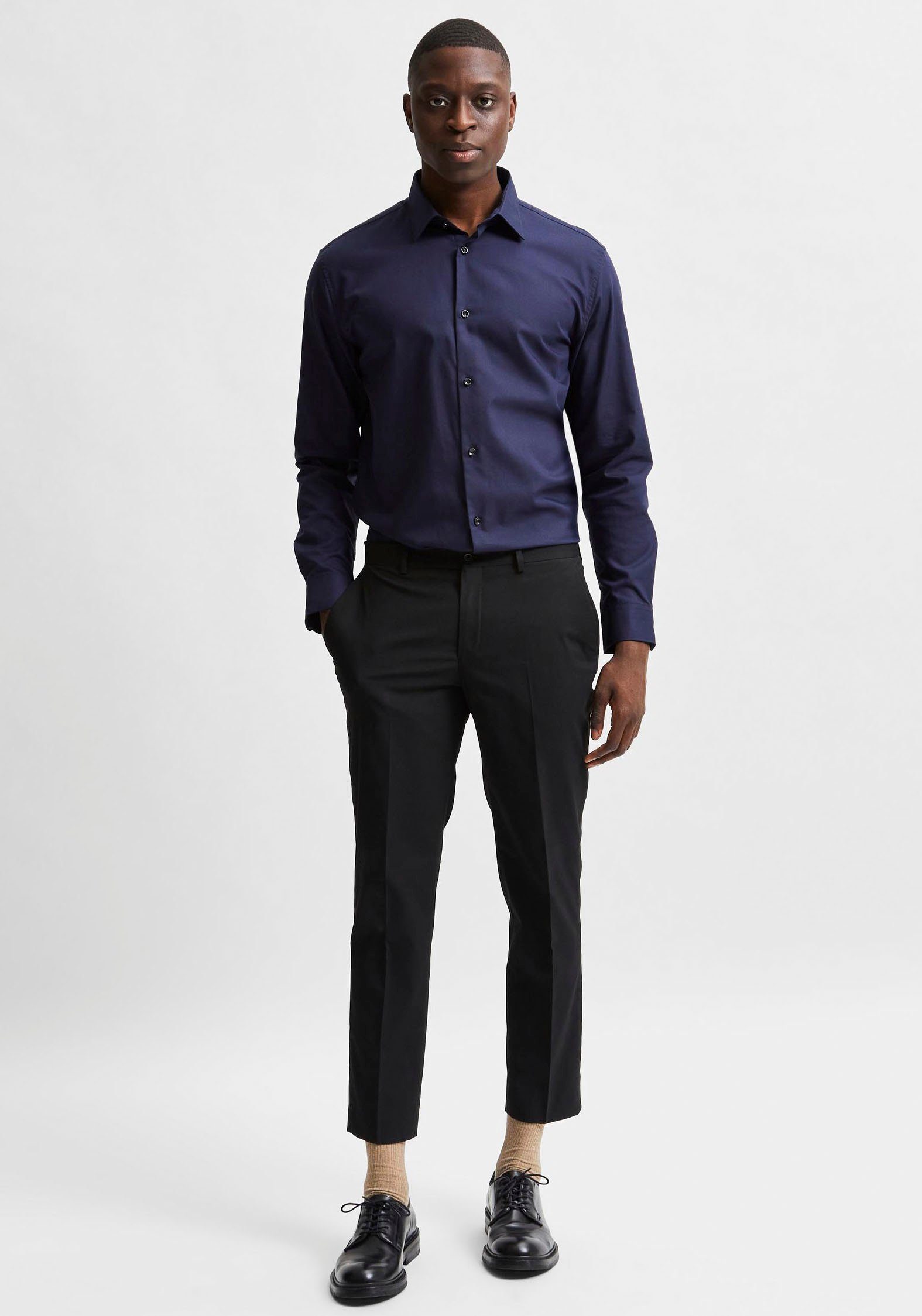 SELECTED HOMME Businessoverhemd SLHSLIMETHAN SHIRT