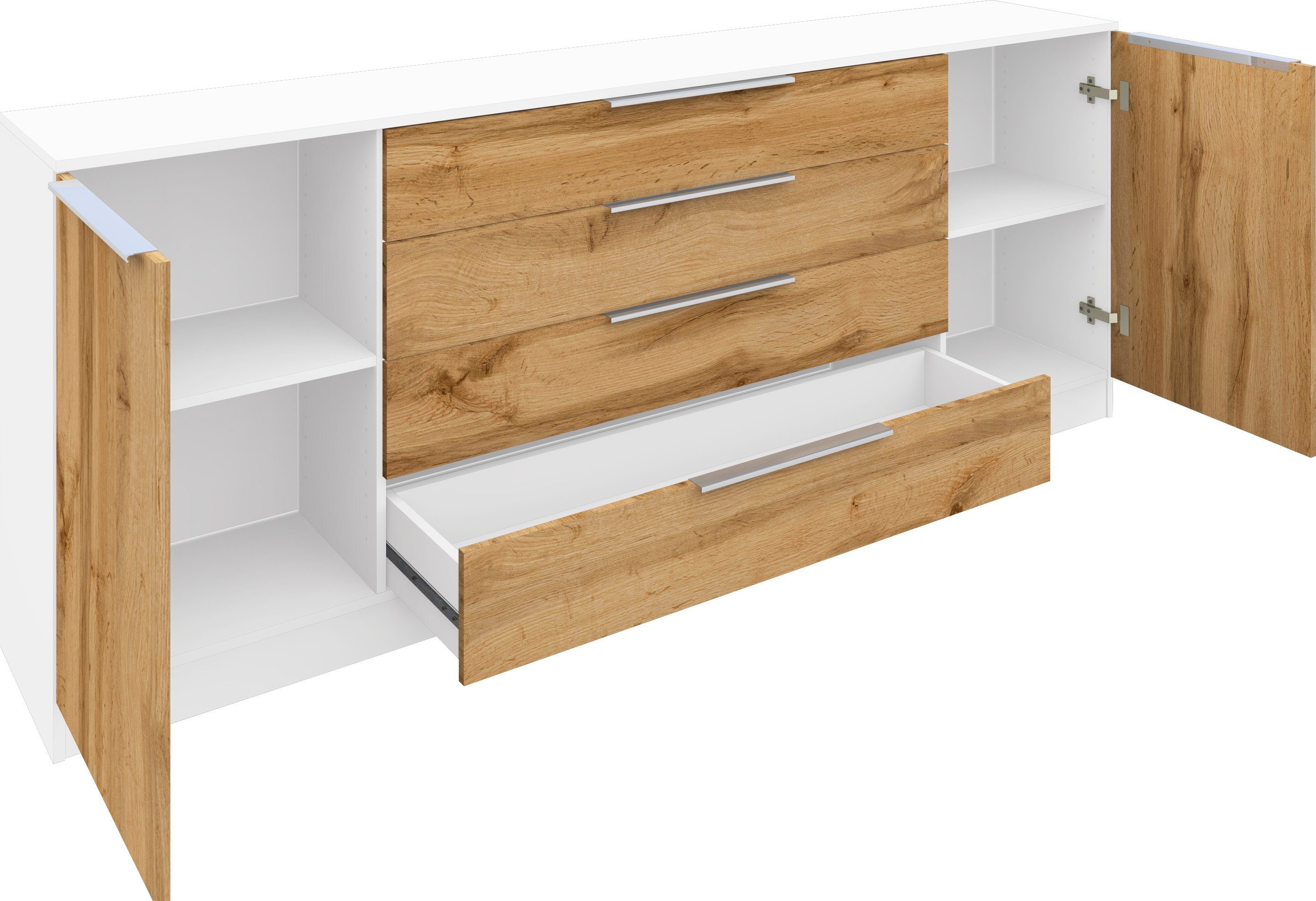 borchardt Möbel Kast Oliva Breedte 200 cm, met 4 lades