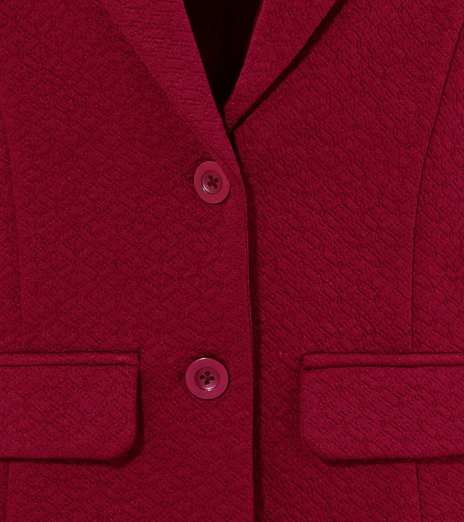 Aniston SELECTED Jerseyblazer met structuurmotief