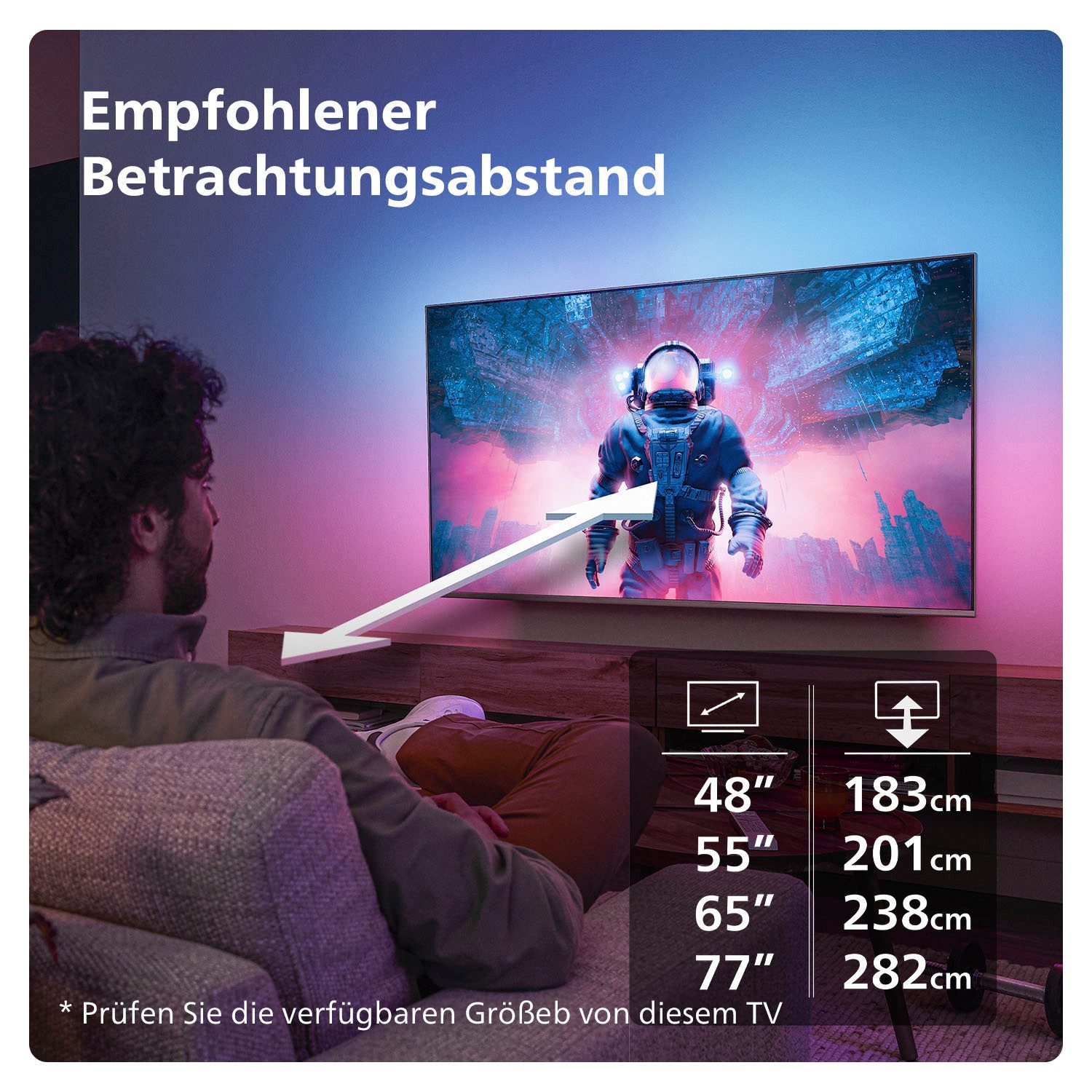 Philips OLED-TV 48OLED759/12, 121 cm / 48", 4K Ultra HD, Smart TV