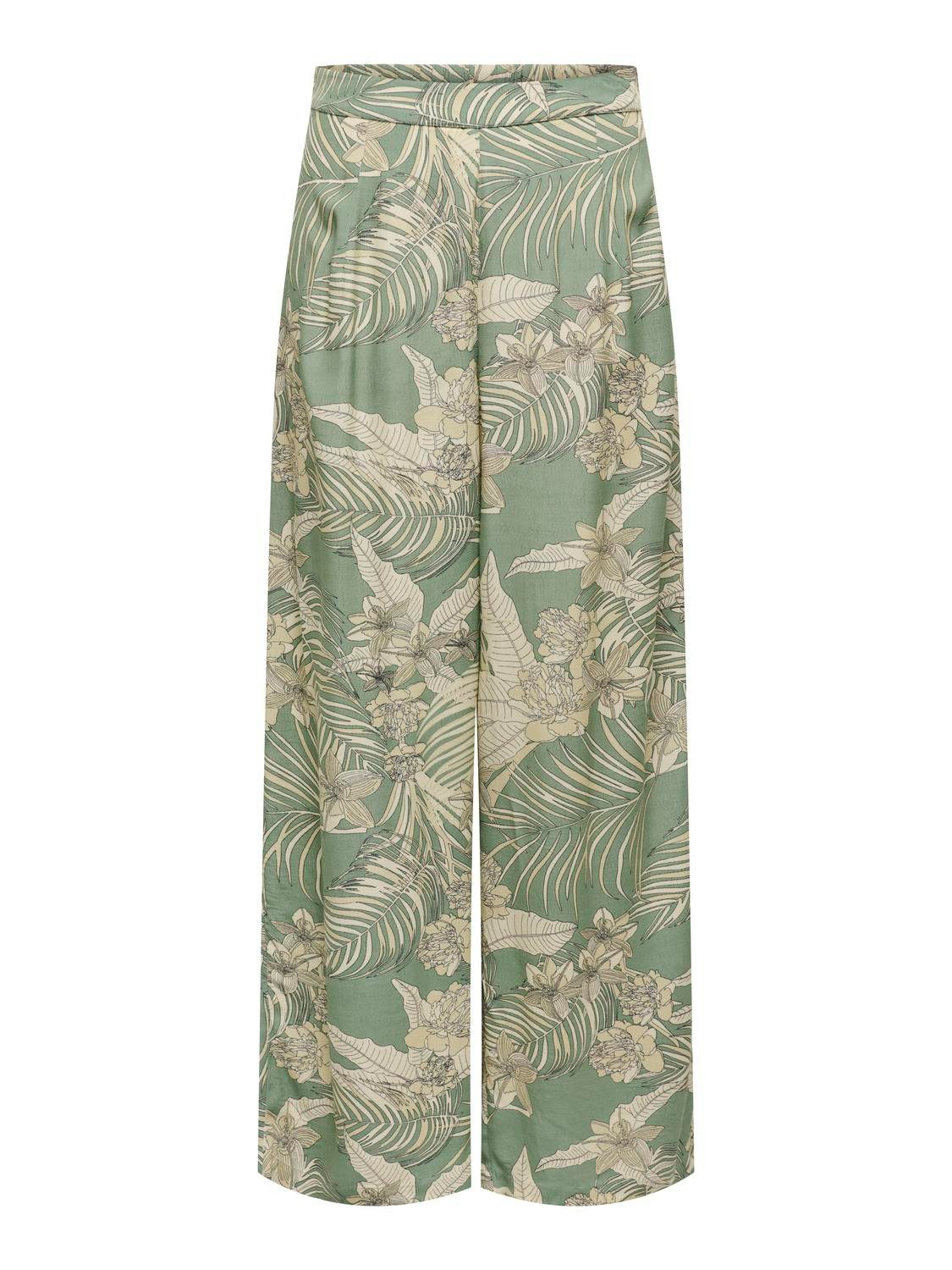 Only Comfortbroek ONLPALINA LIFE LOOSE LONG PANTS PTM