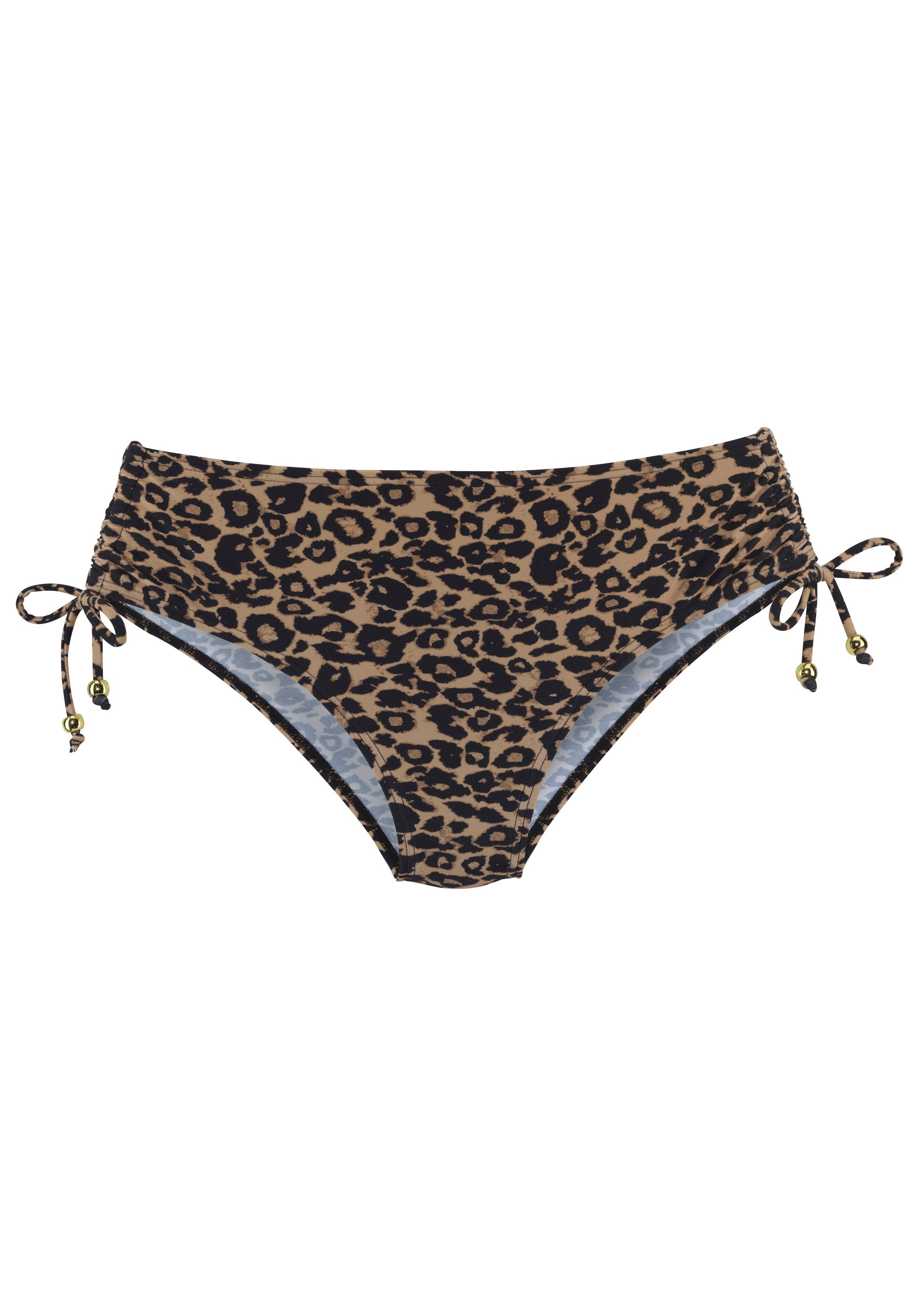 Vivance Bikinibroekje Thora in modieuze leoprint