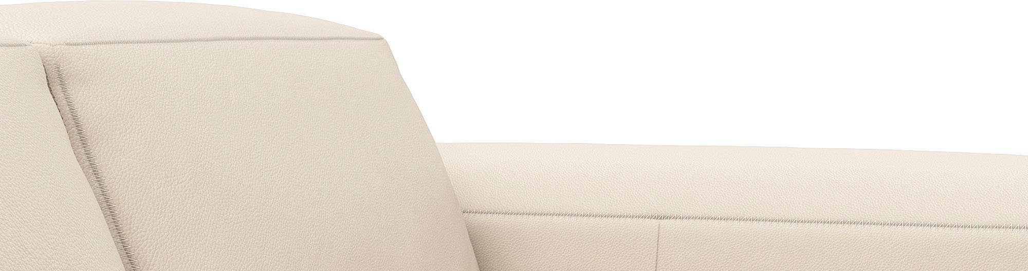FLEXLUX Hoekbank Lucera, super comfortabel door hoogwaardige zitconstructie met koudschuim