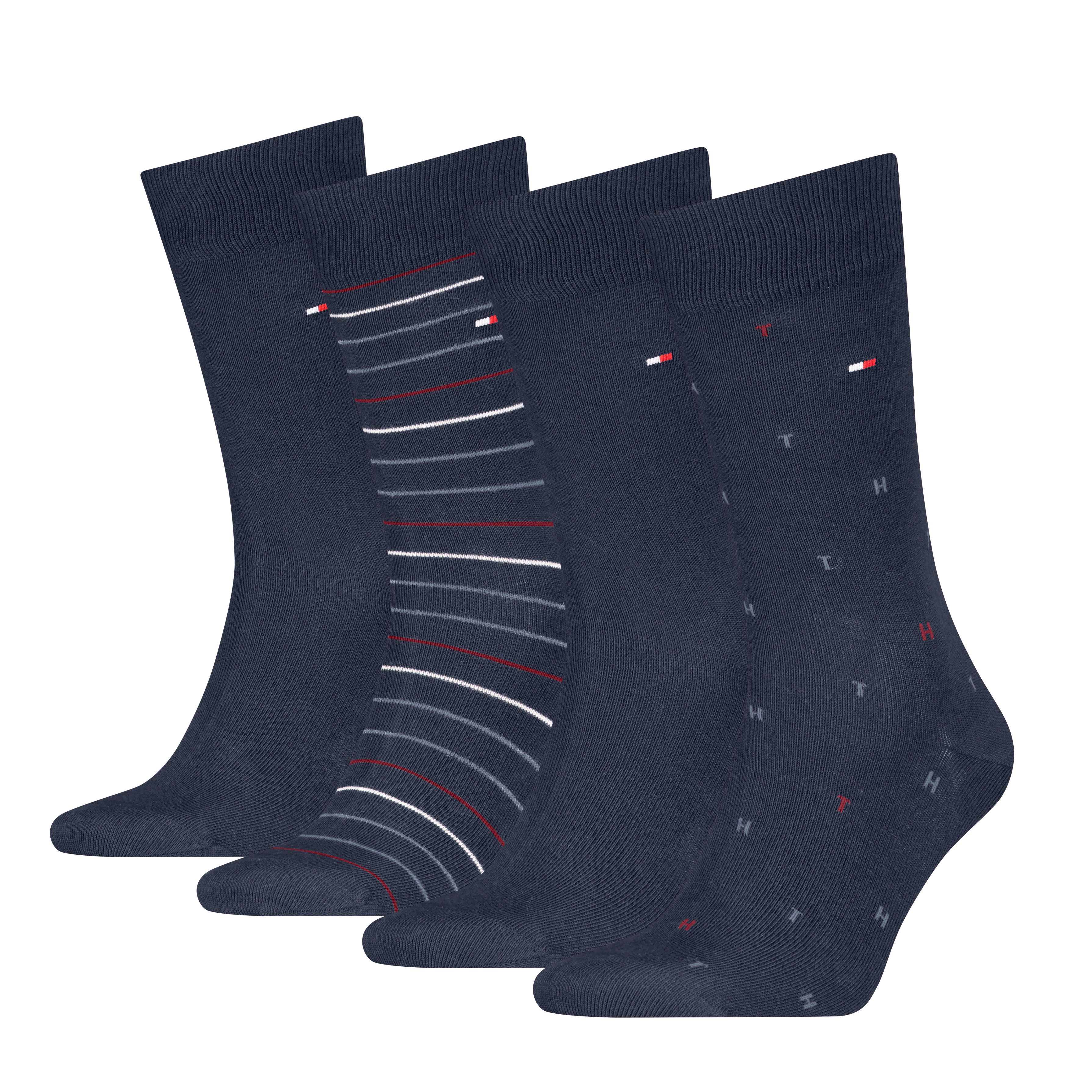 Tommy Hilfiger Sokken TH MEN SOCK 4P TIN GIFTBOX (Set van 4)