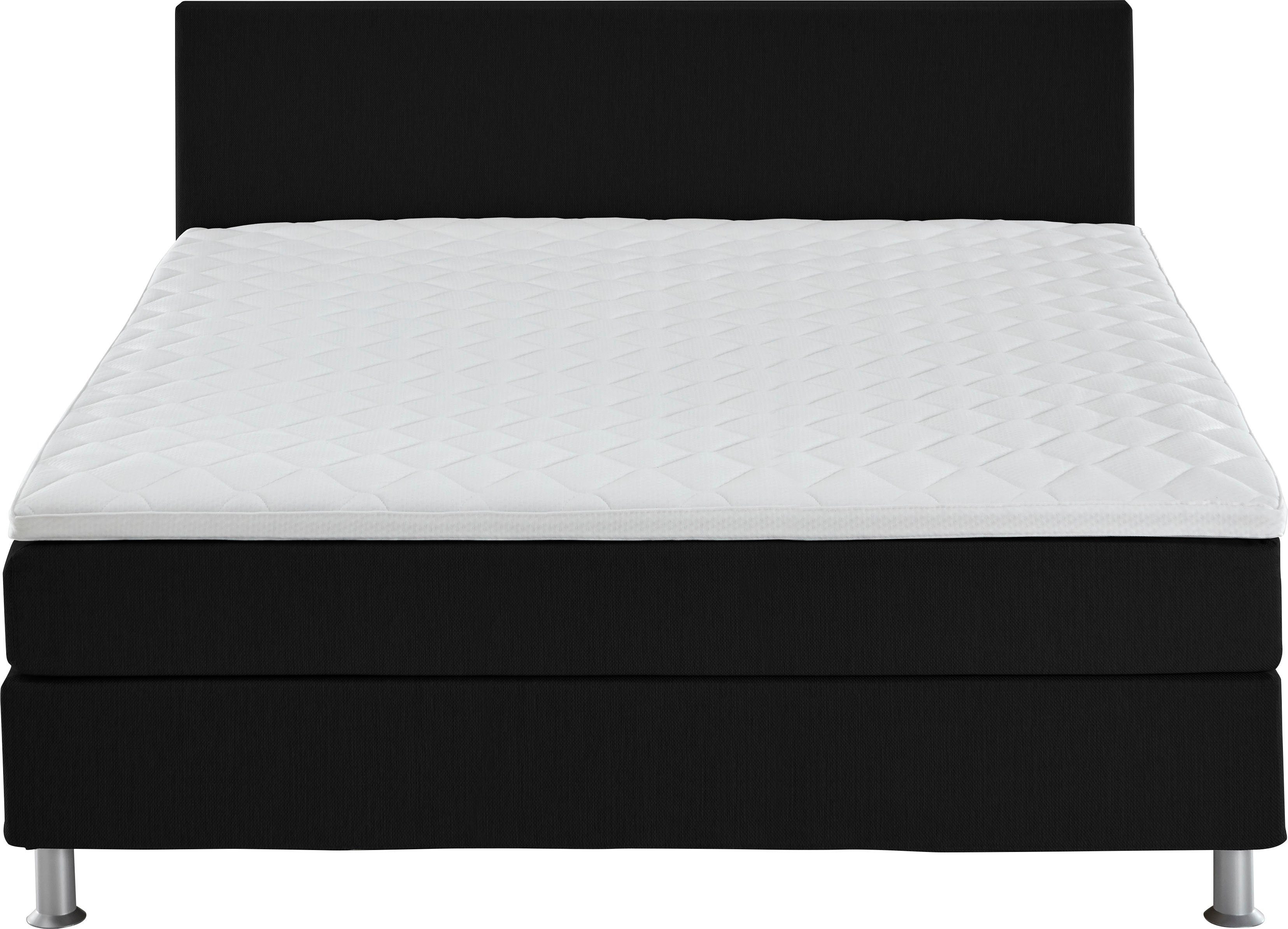 ATLANTIC home collection Boxspring Edison inclusief bonell-binnenveringsmatras en topmatras