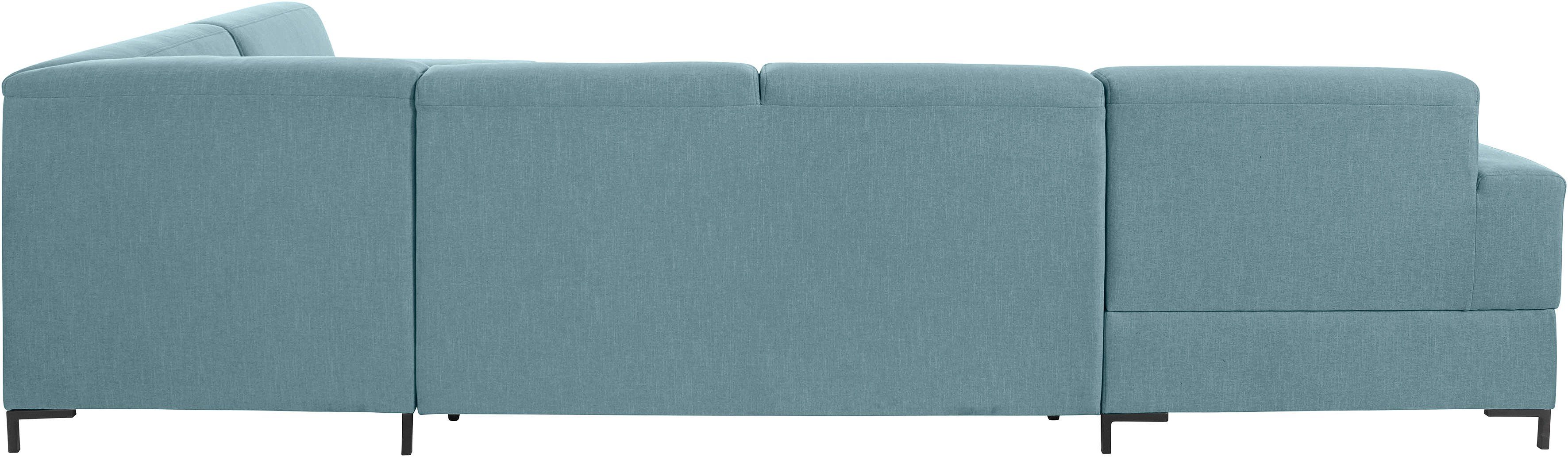 OTTO products Zithoek Grazzo, actuele stiksels in de zitting, veel ruimte, U-vorm, Breedte 332cm