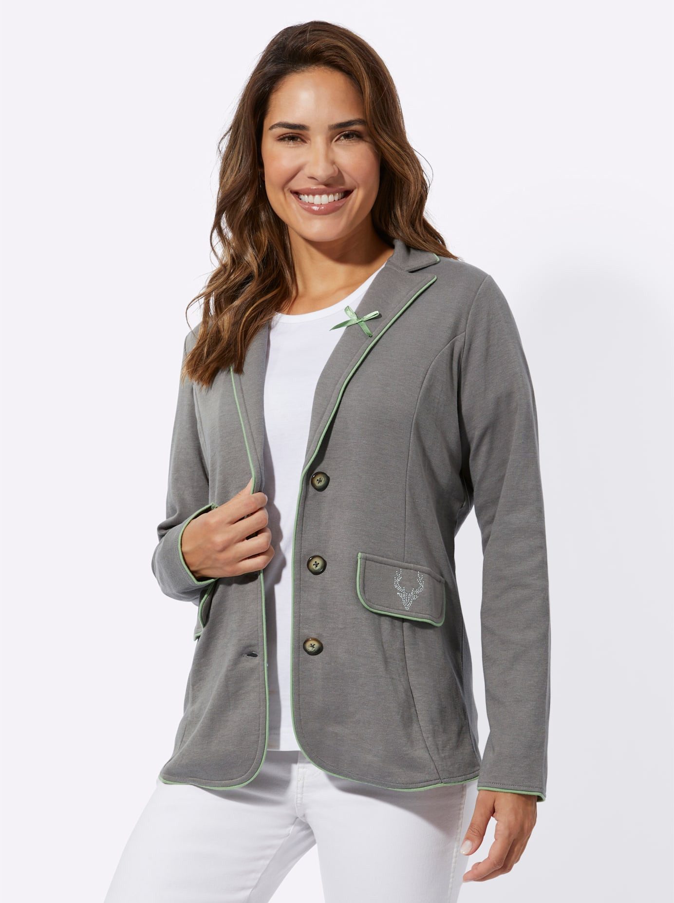 Classic Basics Sweatblazer