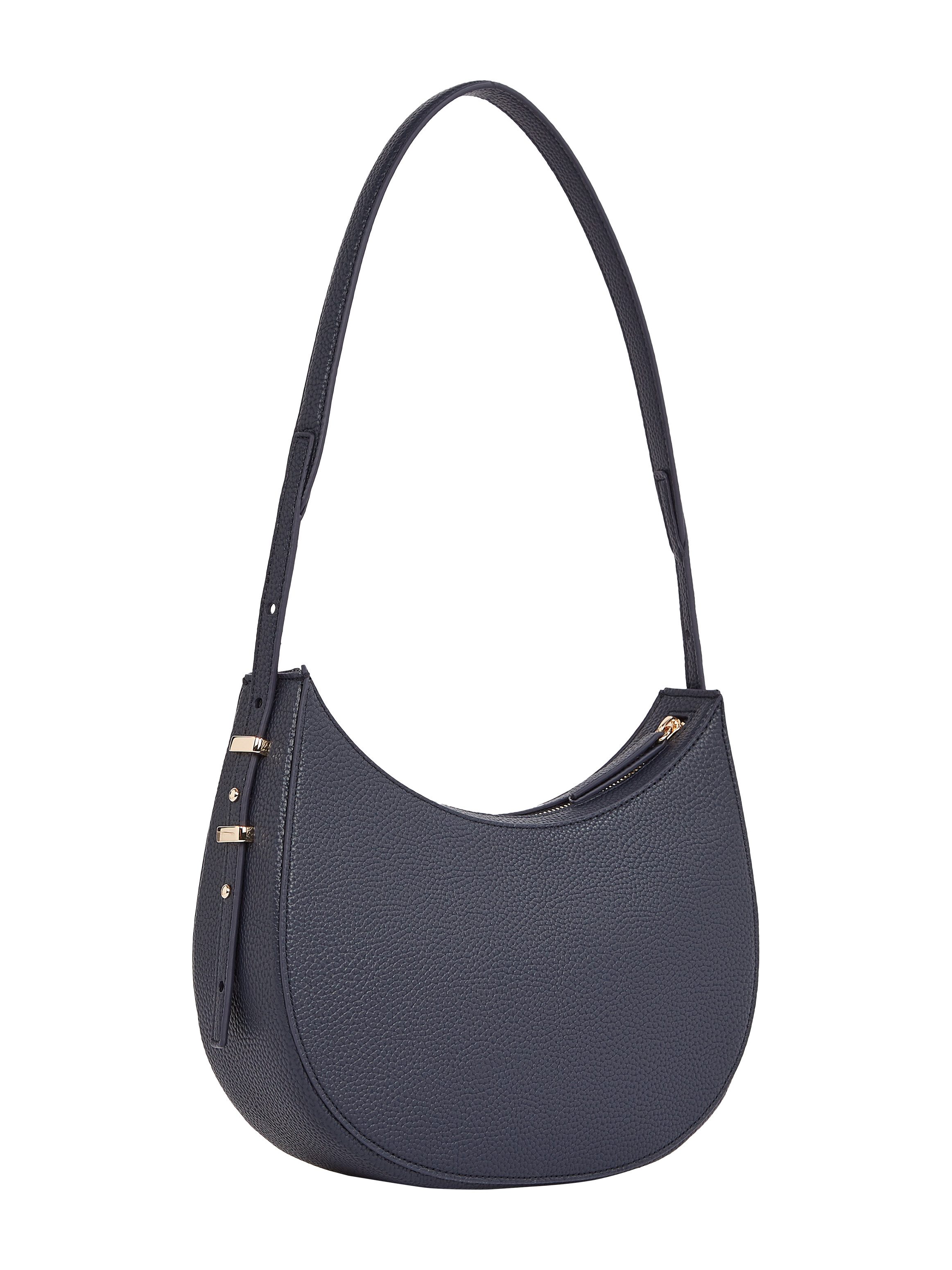 Tommy Hilfiger Hobo-tas TH LEGACY SHOULDER BAG , dames avondtas, handtas, schoudertas met th-logo
