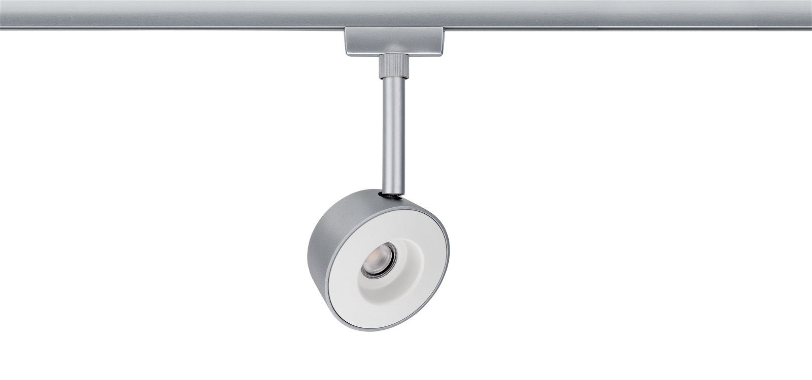 Paulmann Railsysteem-lampen URail rails spot Pellet 350lm 6,7W 2700K 230V chroom mat, dimbaar 4W (1-delig)