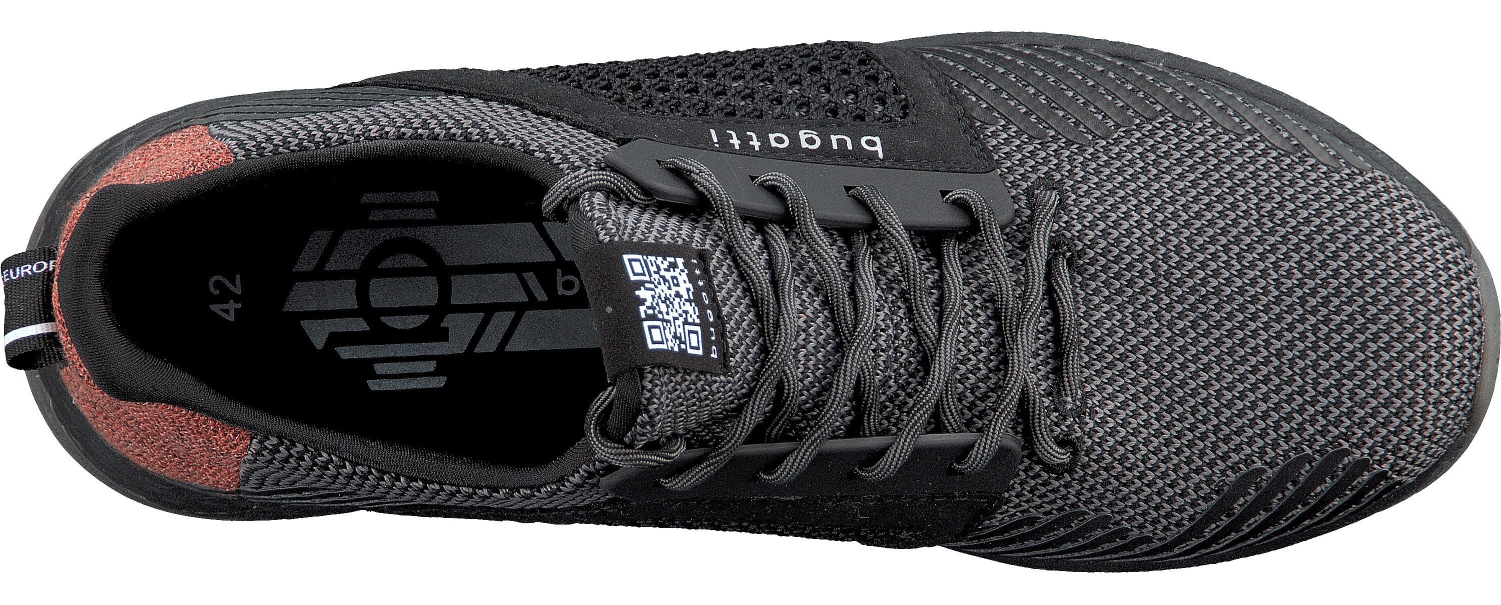 Bugatti Sneakers met sleehak