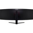 acer curved-gaming-monitor nitro ei491crs, 124 cm - 49 " zwart