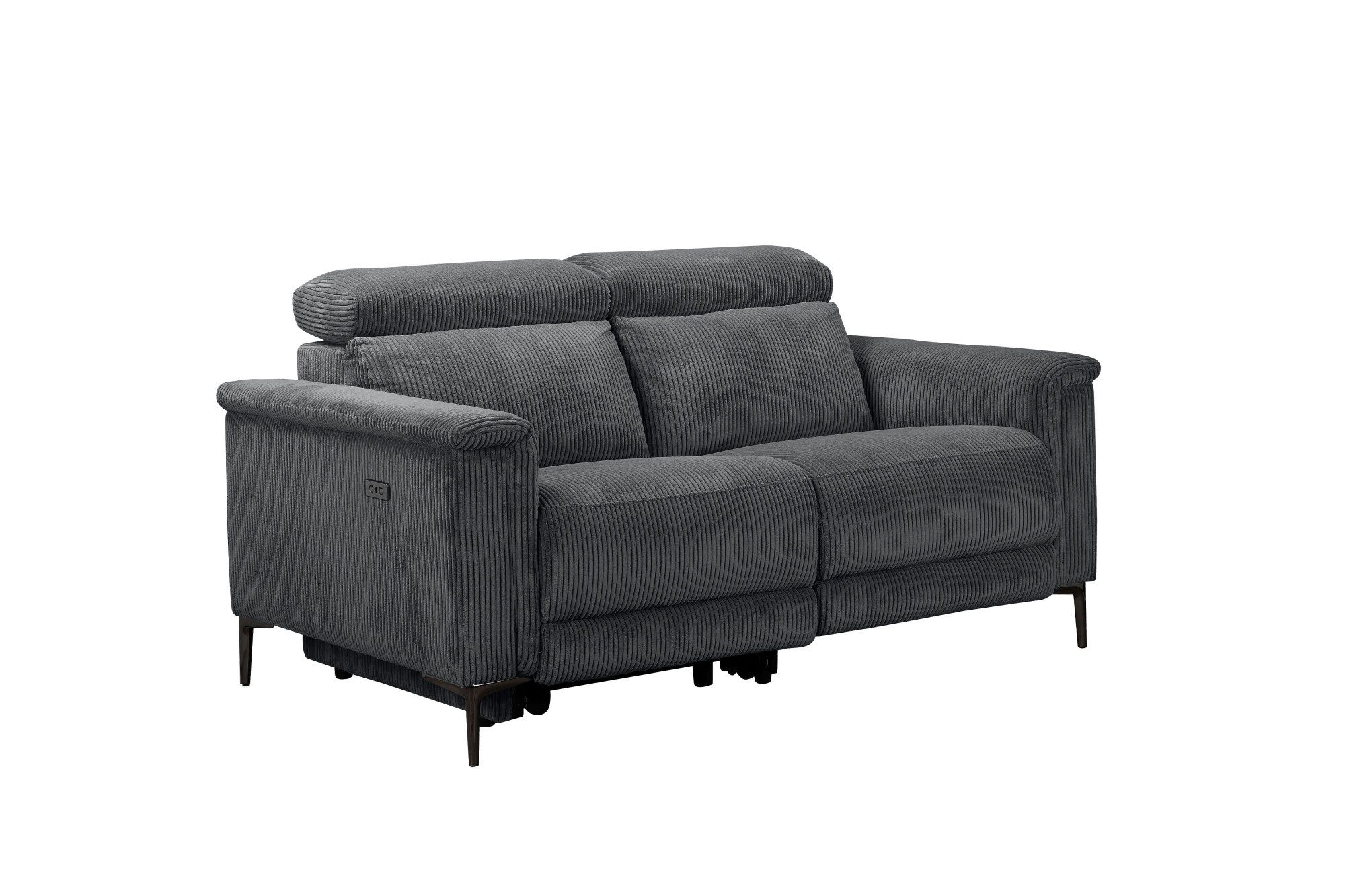 Places of Style 2-zitsbank Lund in Cord, met handmatige of elektrische