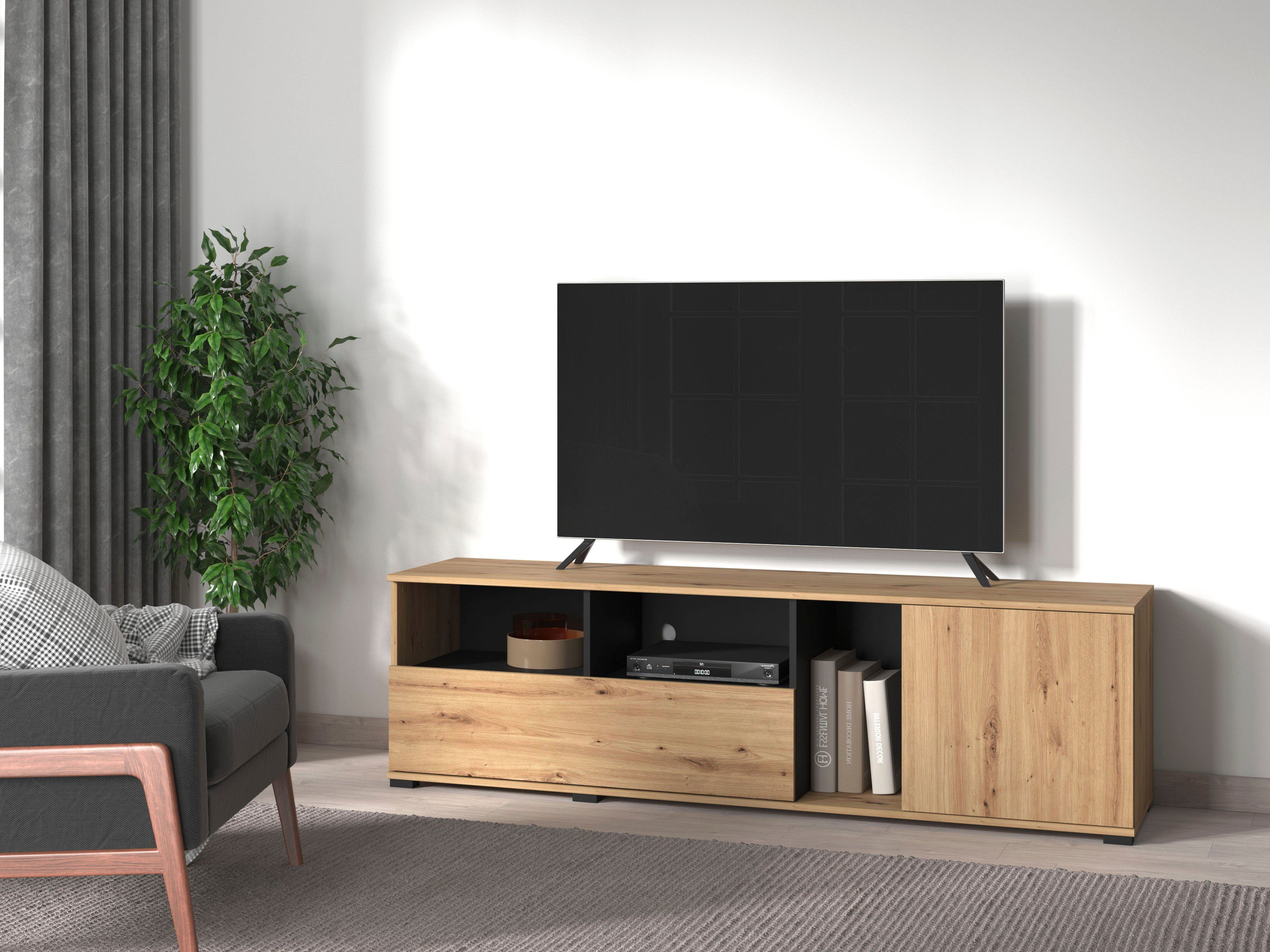 Het apparaat te binden Herinnering INOSIGN Tv-meubel Breedte ca. 174 cm makkelijk besteld | OTTO