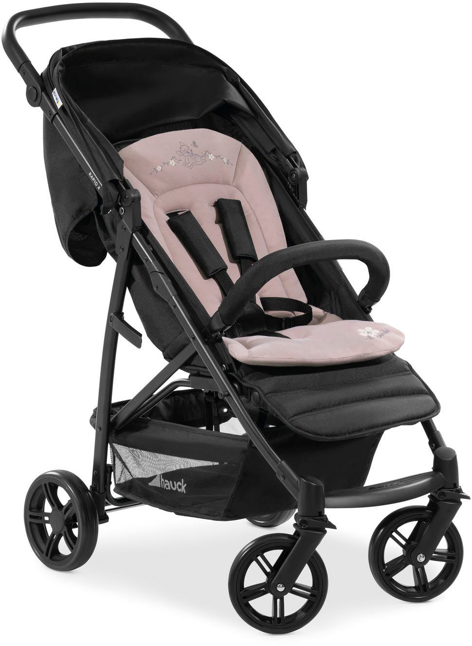 Hauck Zitkussen voor kinderwagens Seat Liner, Bambi Rose
