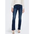 only bootcut jeans onlblush mid flared dnm tai021 blauw