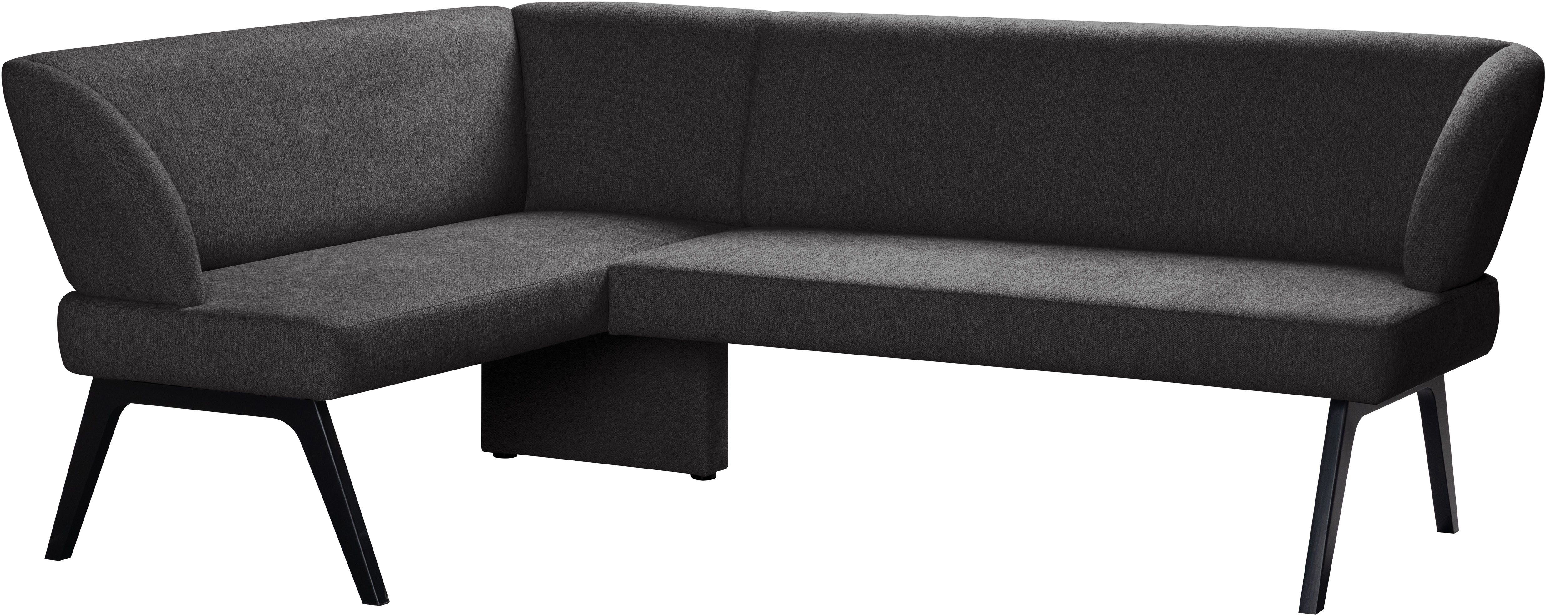Home affaire Eethoek Aretha eetkamerset, zitgroep, hoekbank, keukenbank Eetkamer zitgroep, tafel, stoelen en bank gestoffeerd, Nosag-vering (4-delig)
