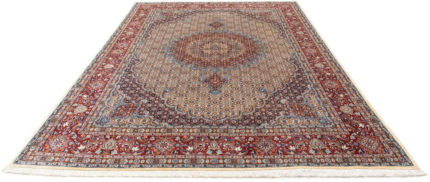 morgenland Wollen kleed Moud sterk gedessineerd rosso chiaro 303 x 205 cm Uniek exemplaar met certificaat