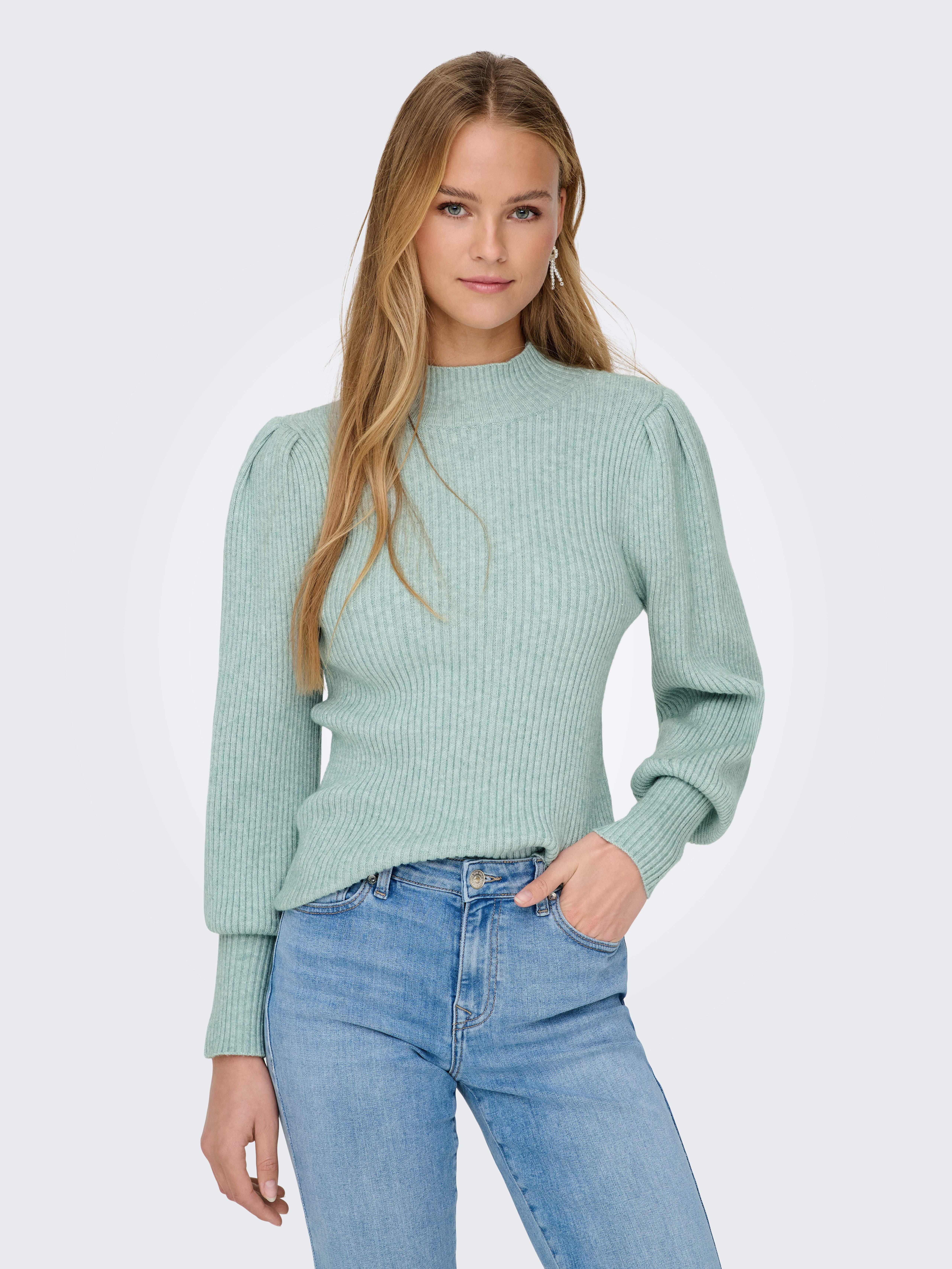 Only Gebreide trui ONLKATIA L/S HIGHNECK PULLOVER KNT NOOS