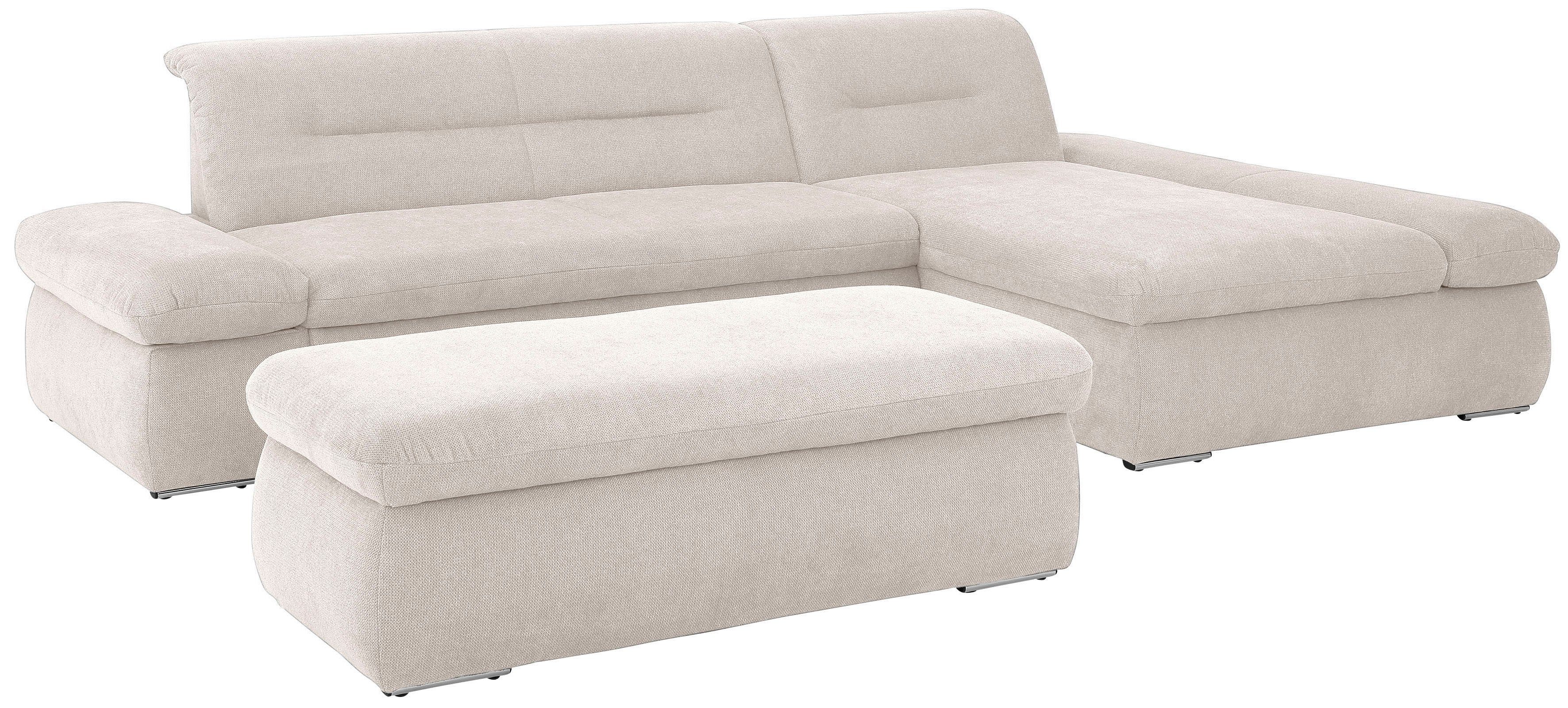 INOSIGN Hoekbank Avesa L-vorm Naar keuze met armleuningverstelling en slaapfunctie, bxdxh: 300x172x80cm