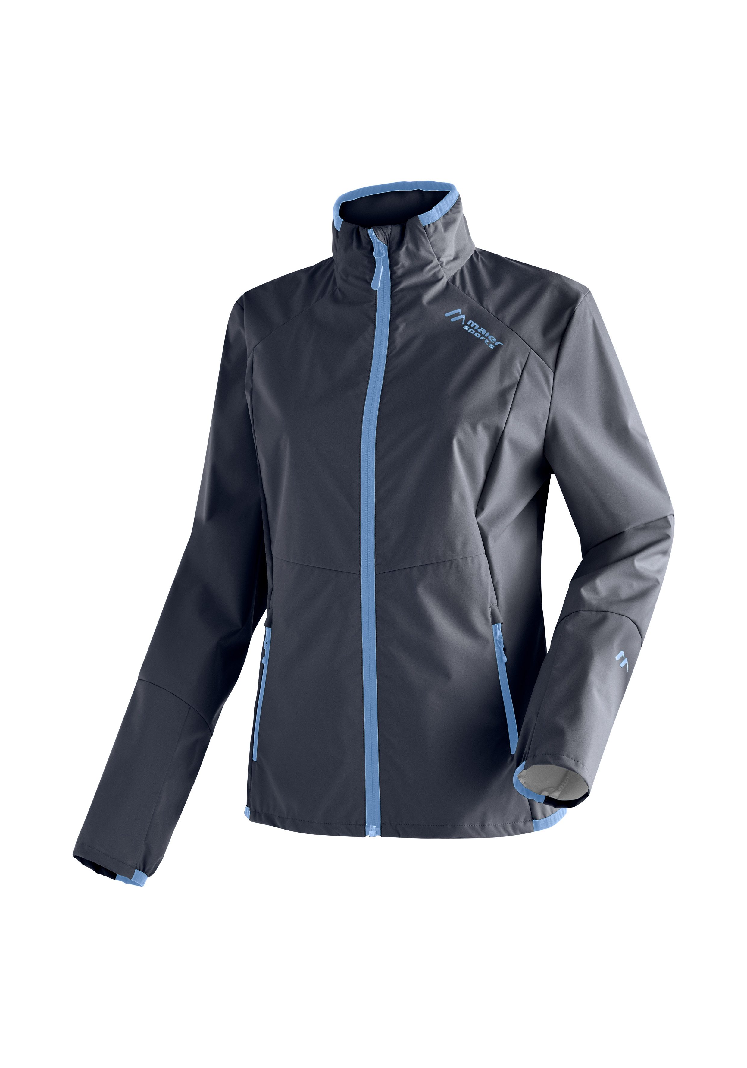 Maier Sports Softshell-jack Brims W ademende dames outdoorjack waterafstotende wandelsjack