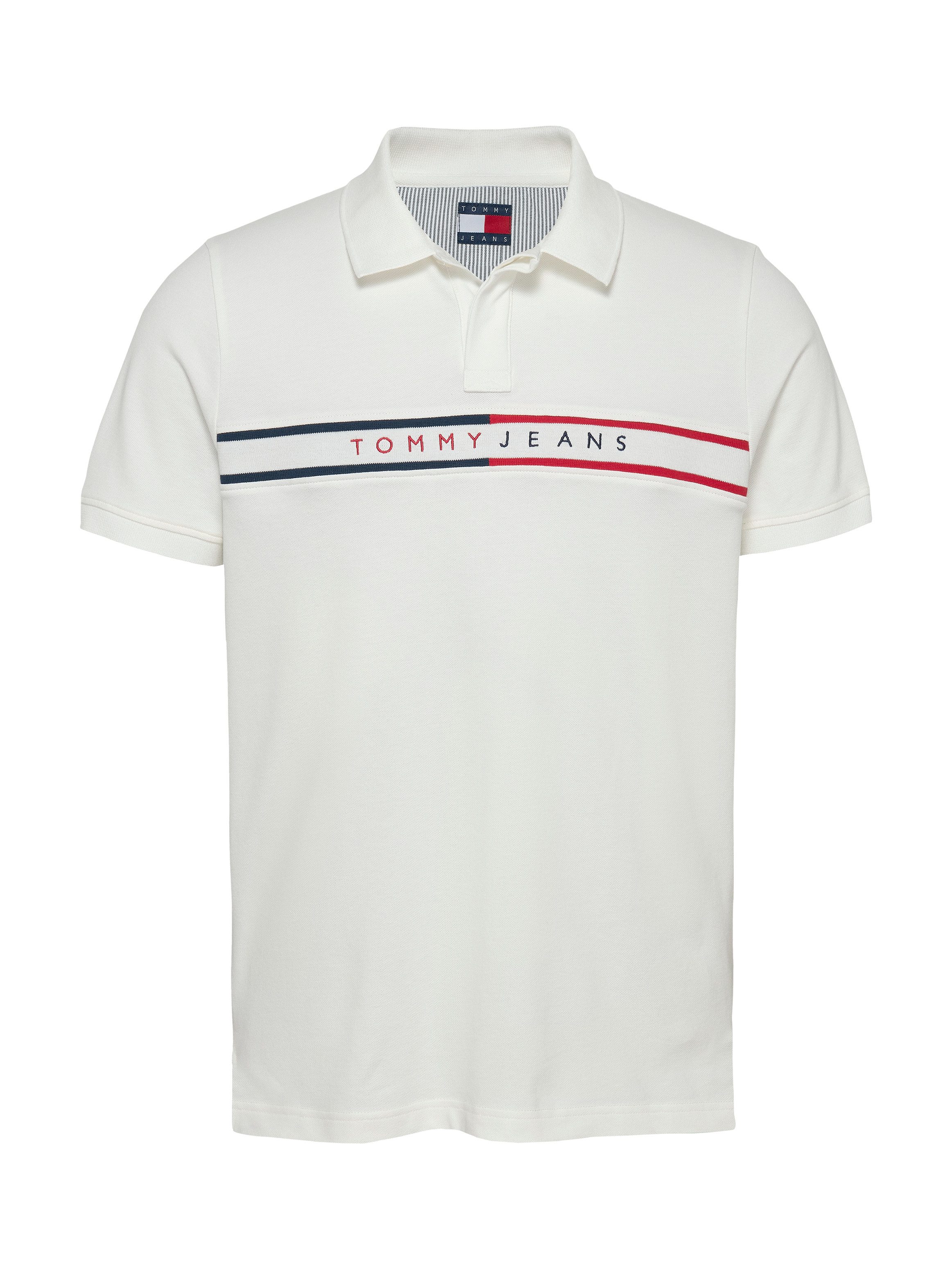 TOMMY JEANS Poloshirt TJM SLIM CHEST FLAG POLO