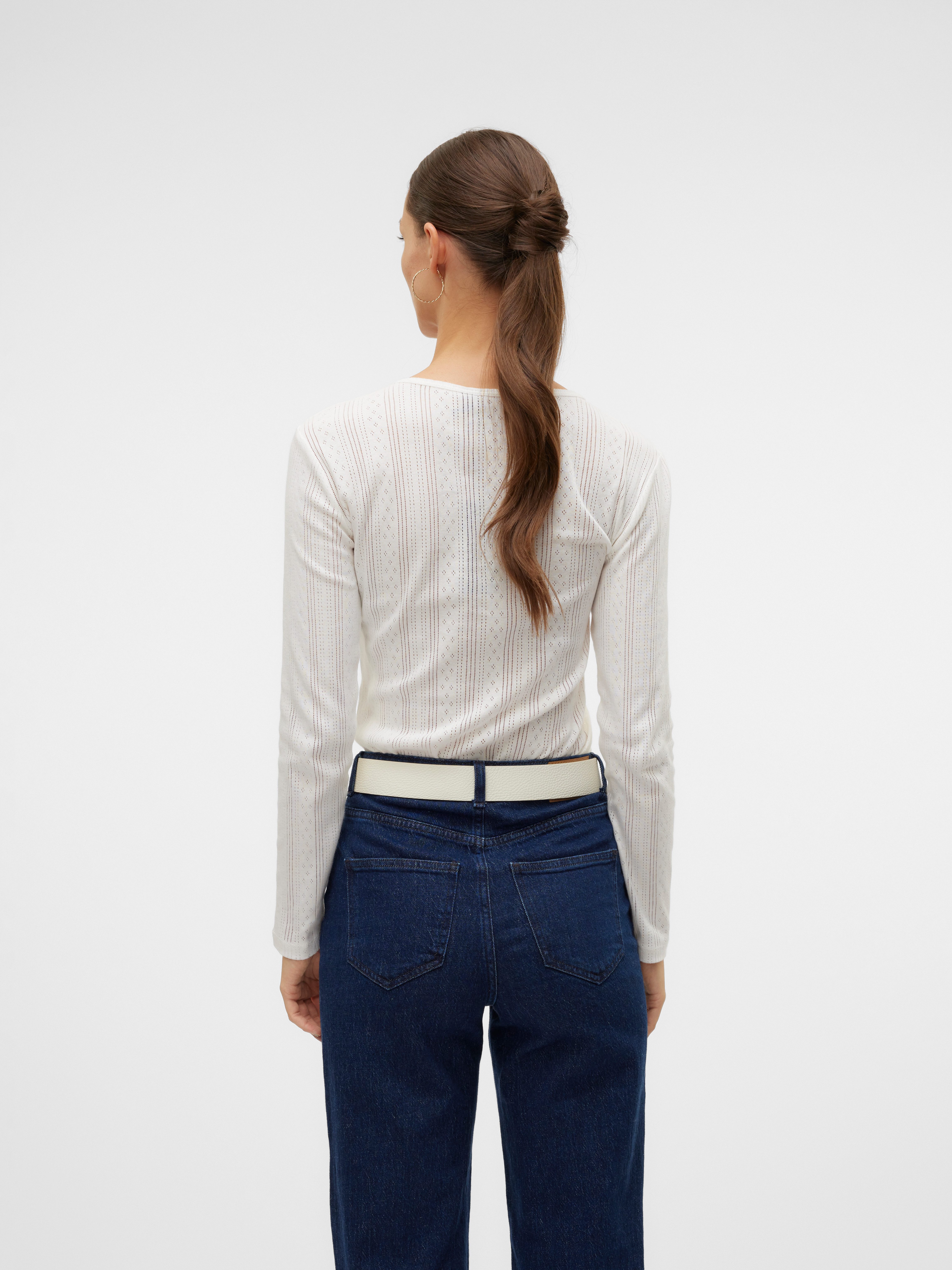 Vero Moda Shirt met lange mouwen VMLISA LS TOP JRS NOOS