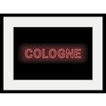 queence wanddecoratie cologne lights (1 stuk) rood