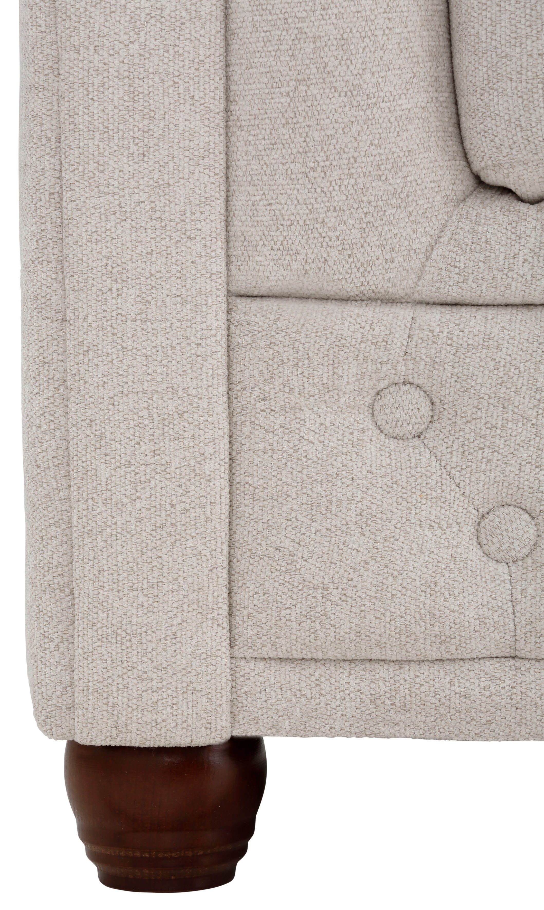 Home affaire Chesterfield-fauteuil New Castle fauteuil hoogwaardige capitonnage, bxdxh: 104x86x72 cm
