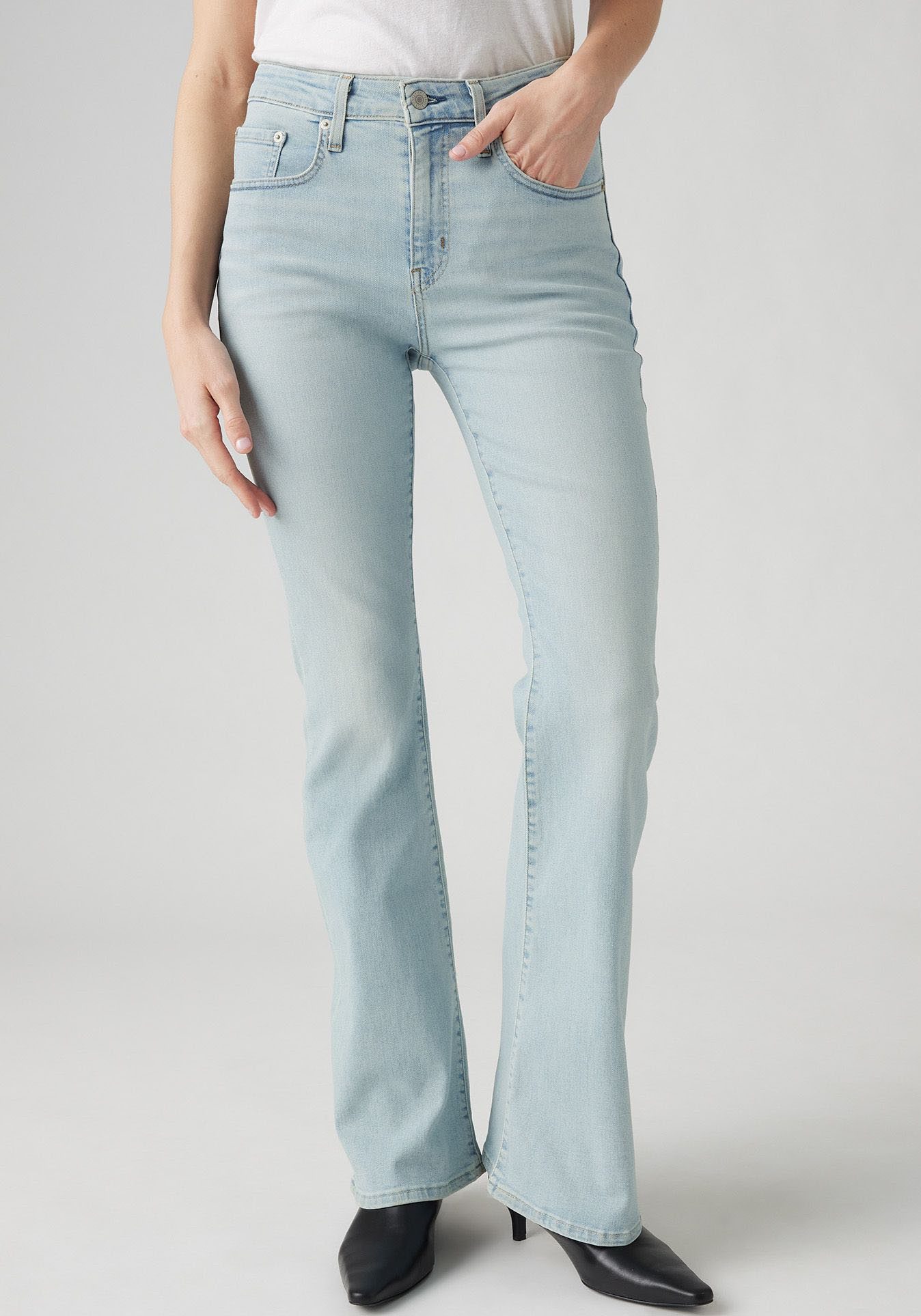Levi's® Wijd uitlopende jeans 726 HR FLARE