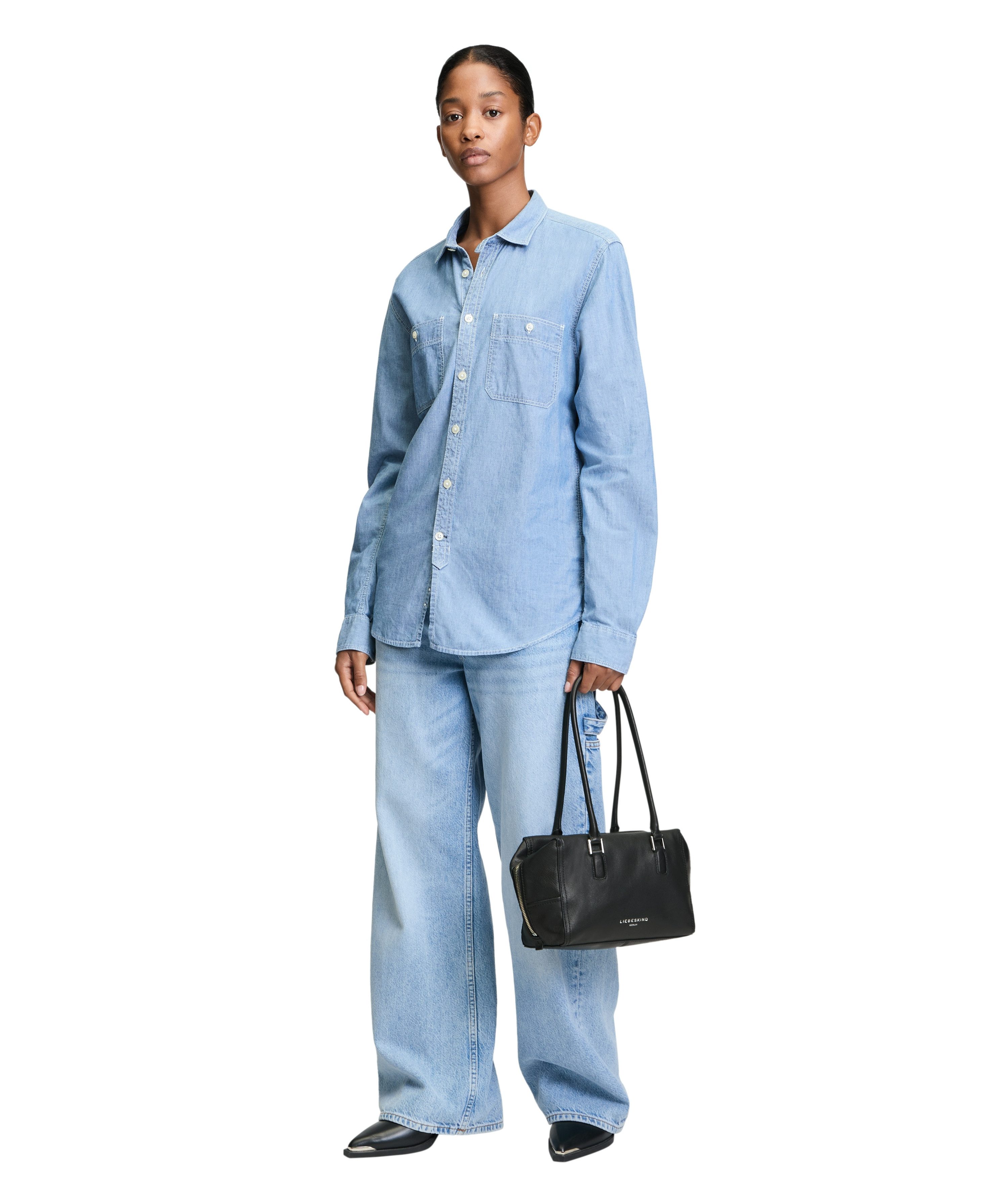 Liebeskind Berlin Tas Kayla Satchel S Handtas dames schoudertas dames