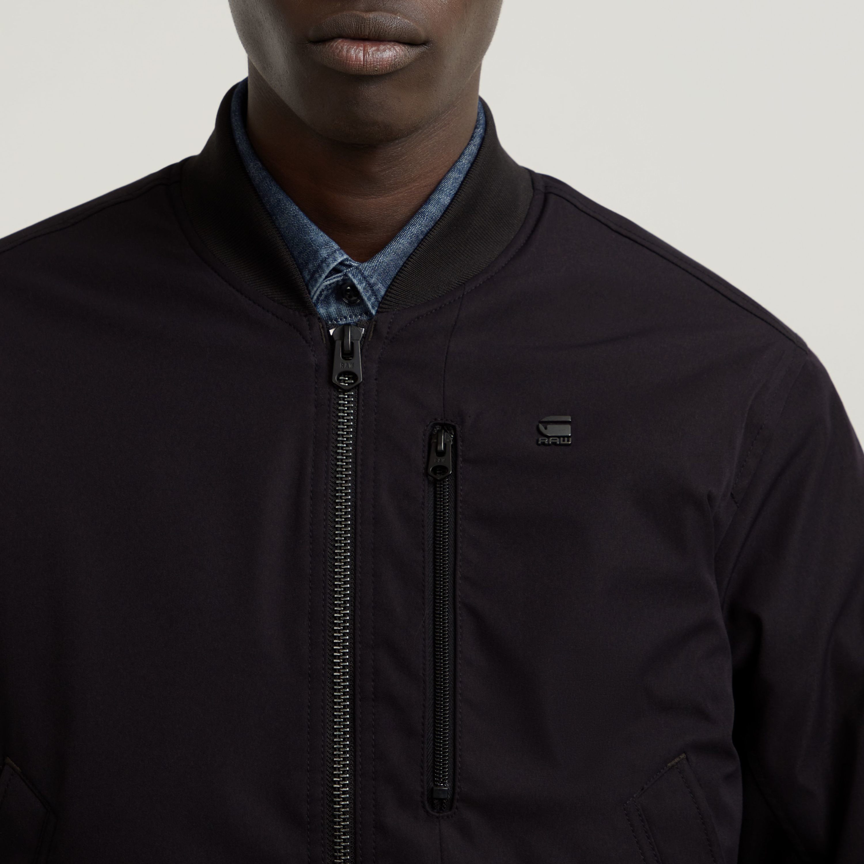 G-Star RAW Bomberjack Tech Bomber met doorgestikte voering