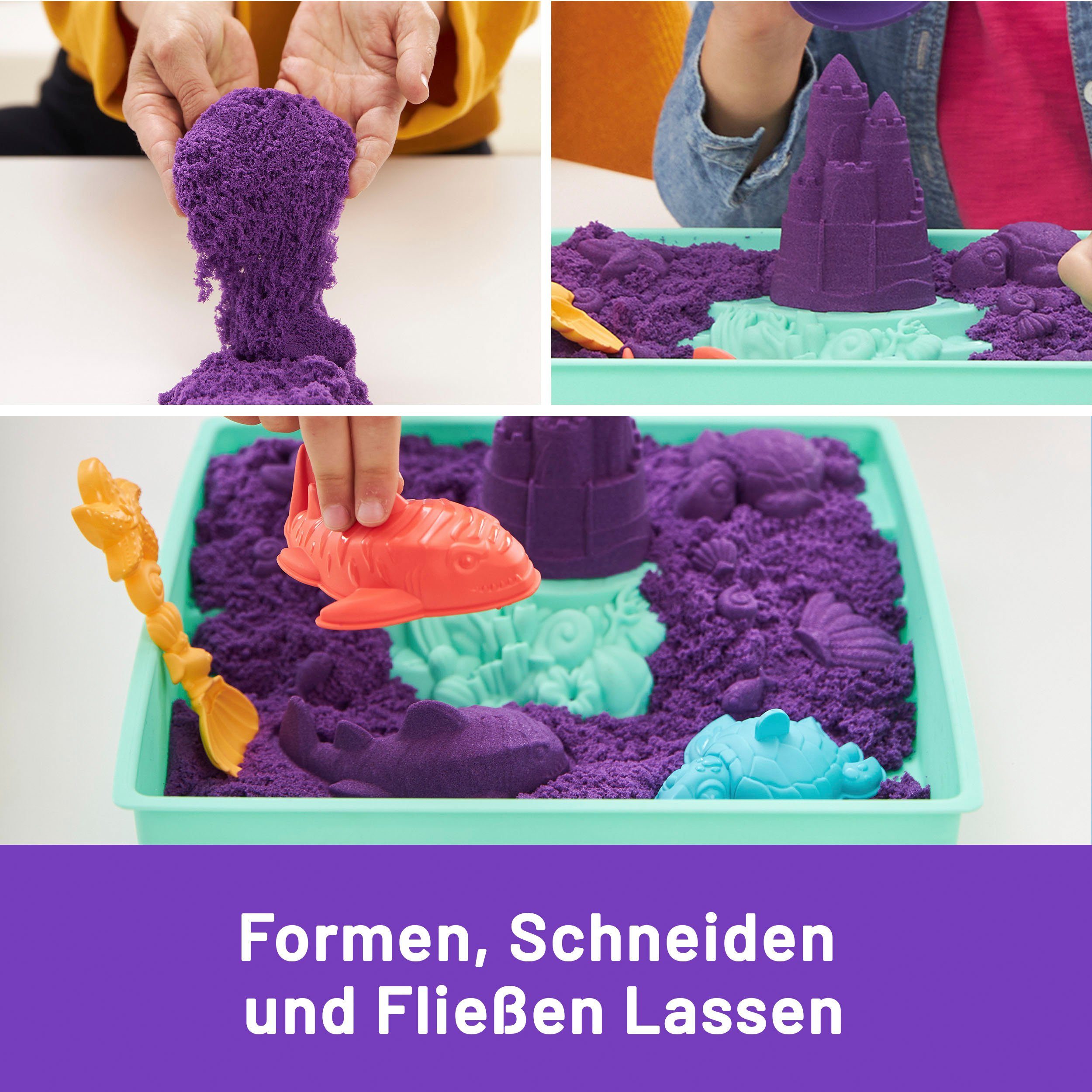 Spin Master Knutselset Kinetic Sand - Box 454 g - Paars