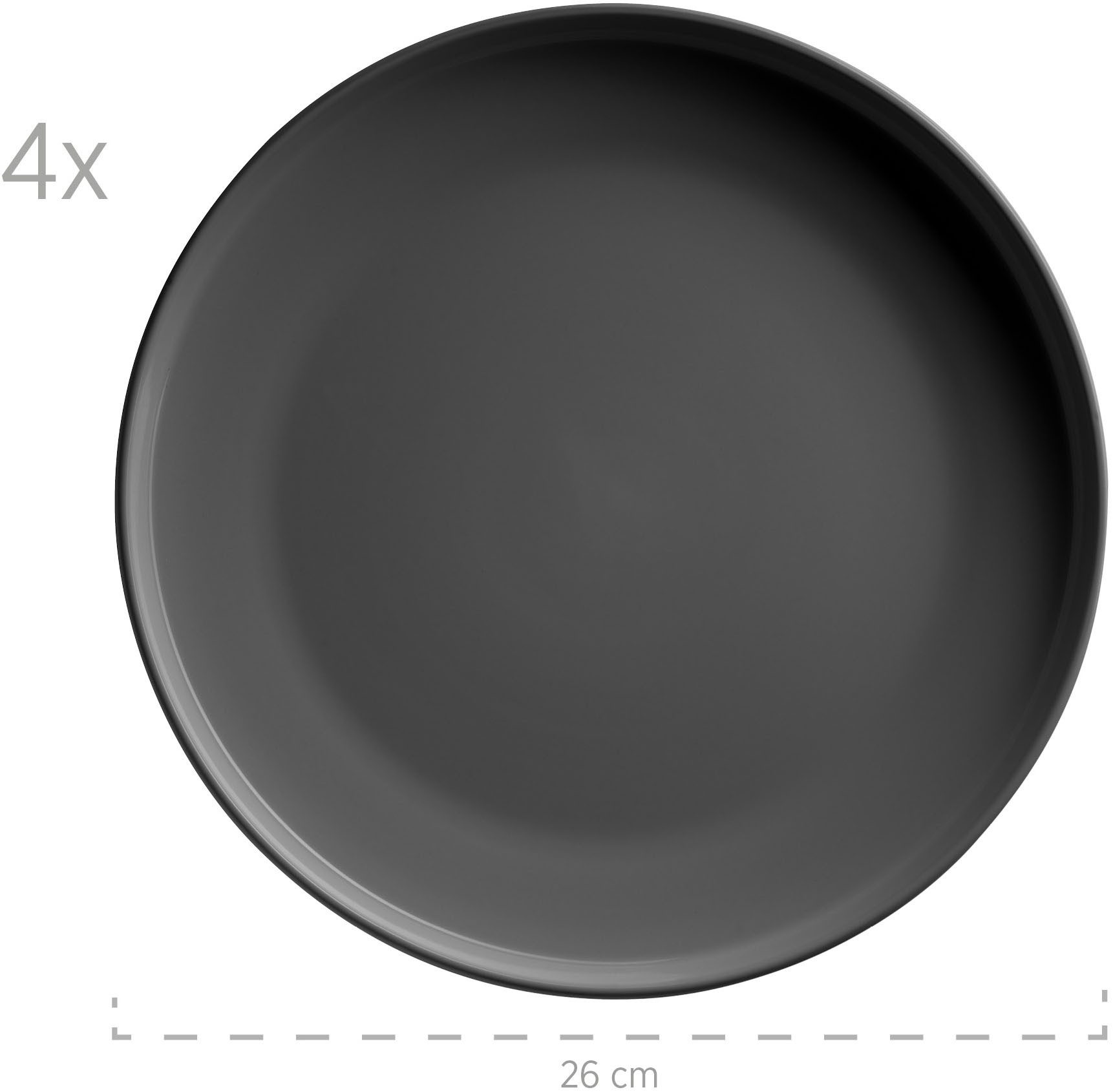 my home Combi-servies Kosima 16 delen, servies voor 4 personen (set)