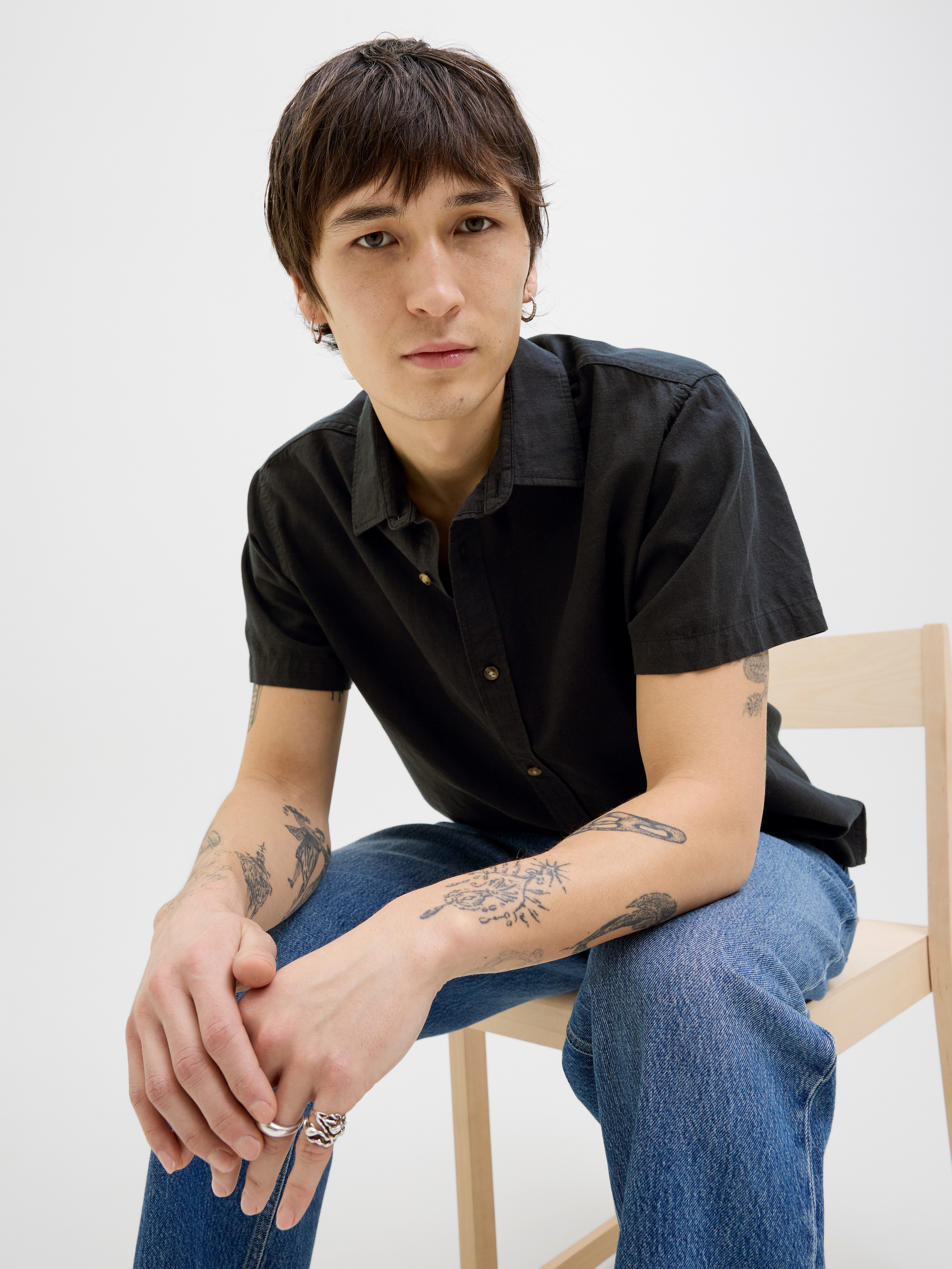 Jack & Jones Overhemd met korte mouwen JJESUMMER SHIRT SS SN