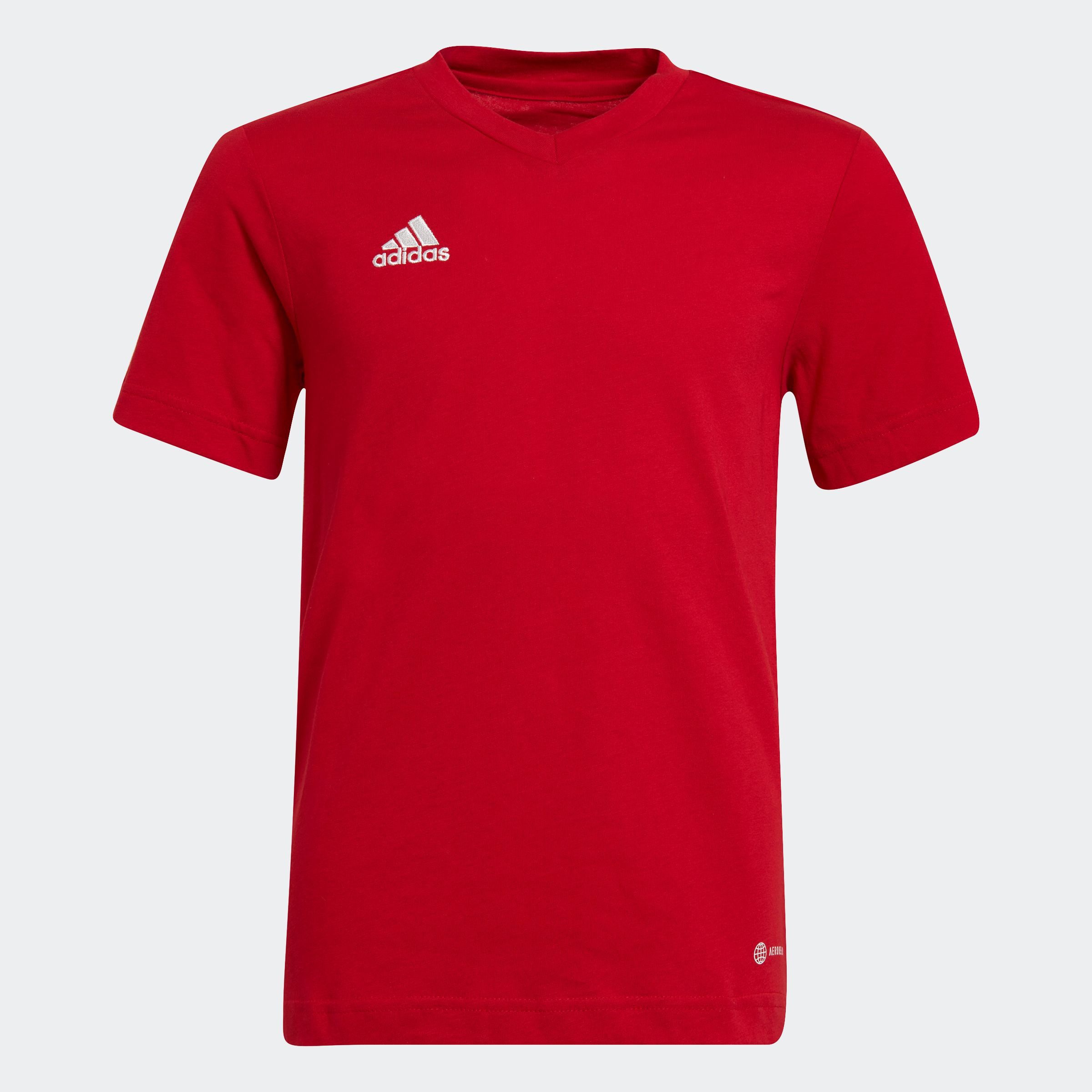 adidas Performance Trainingsshirt ENT22 TEE Y kinderen shirts maat 128 rood