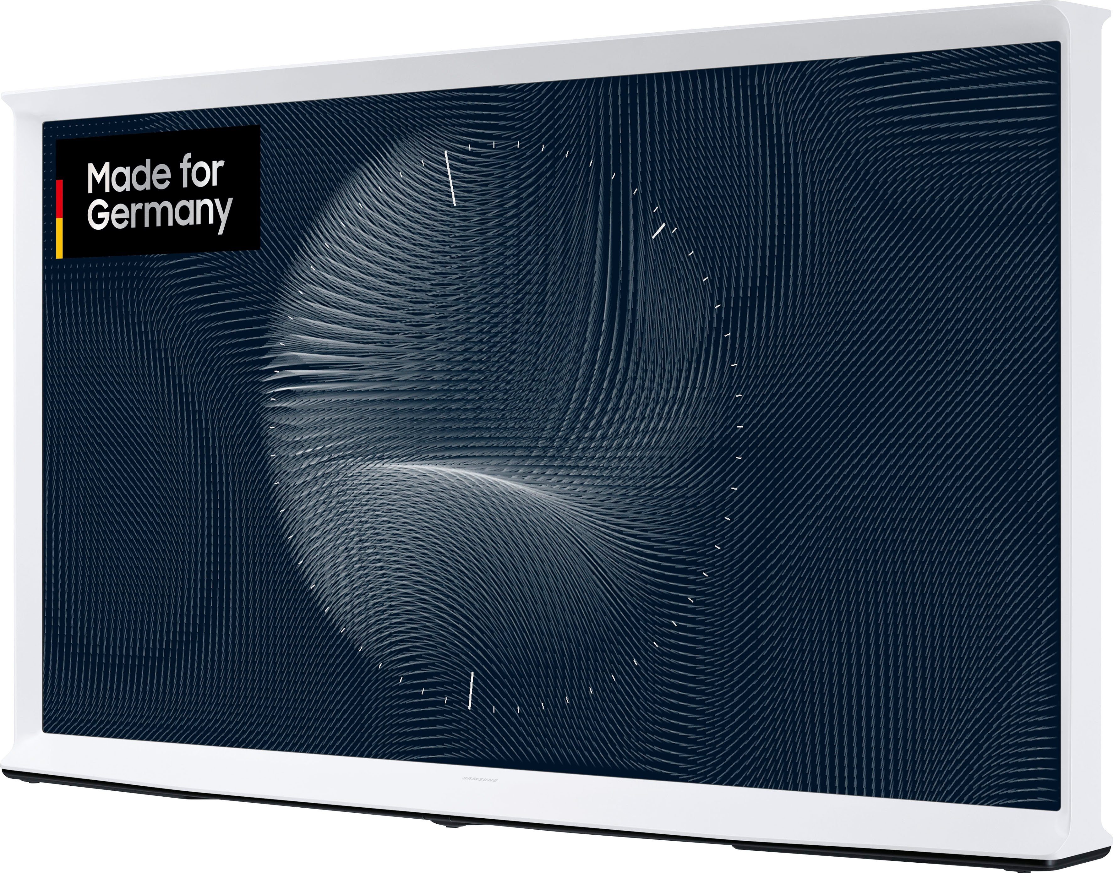 Samsung Led-lifestyle-TV 55" QLED 4K The Serif (2022), 138 cm / 55", Smart TV, Quantum HDR, Beste upscaling dankzij Quantum processor 4k, Mat display