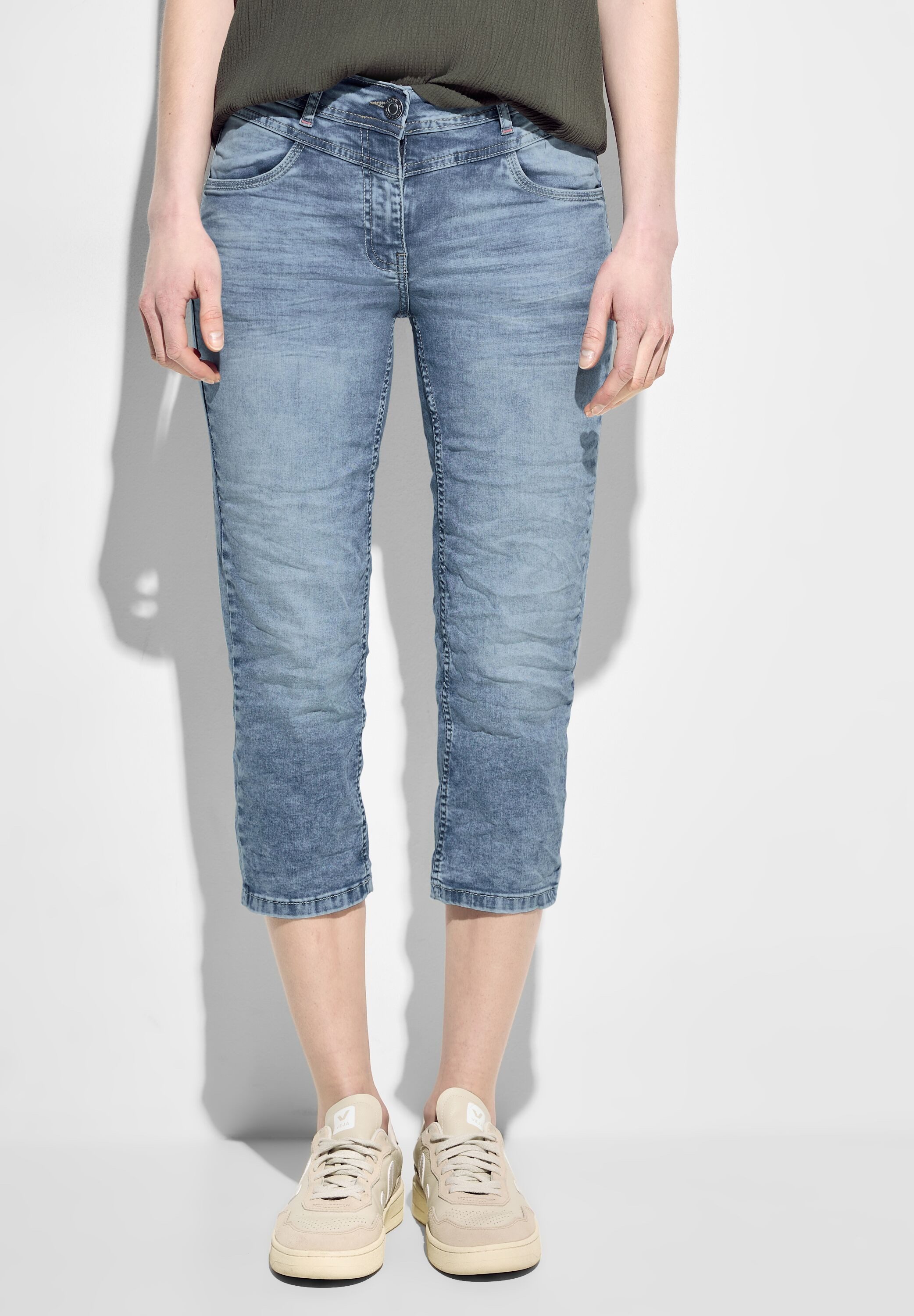 Cecil 3 4 jeans Scarlett met stretch