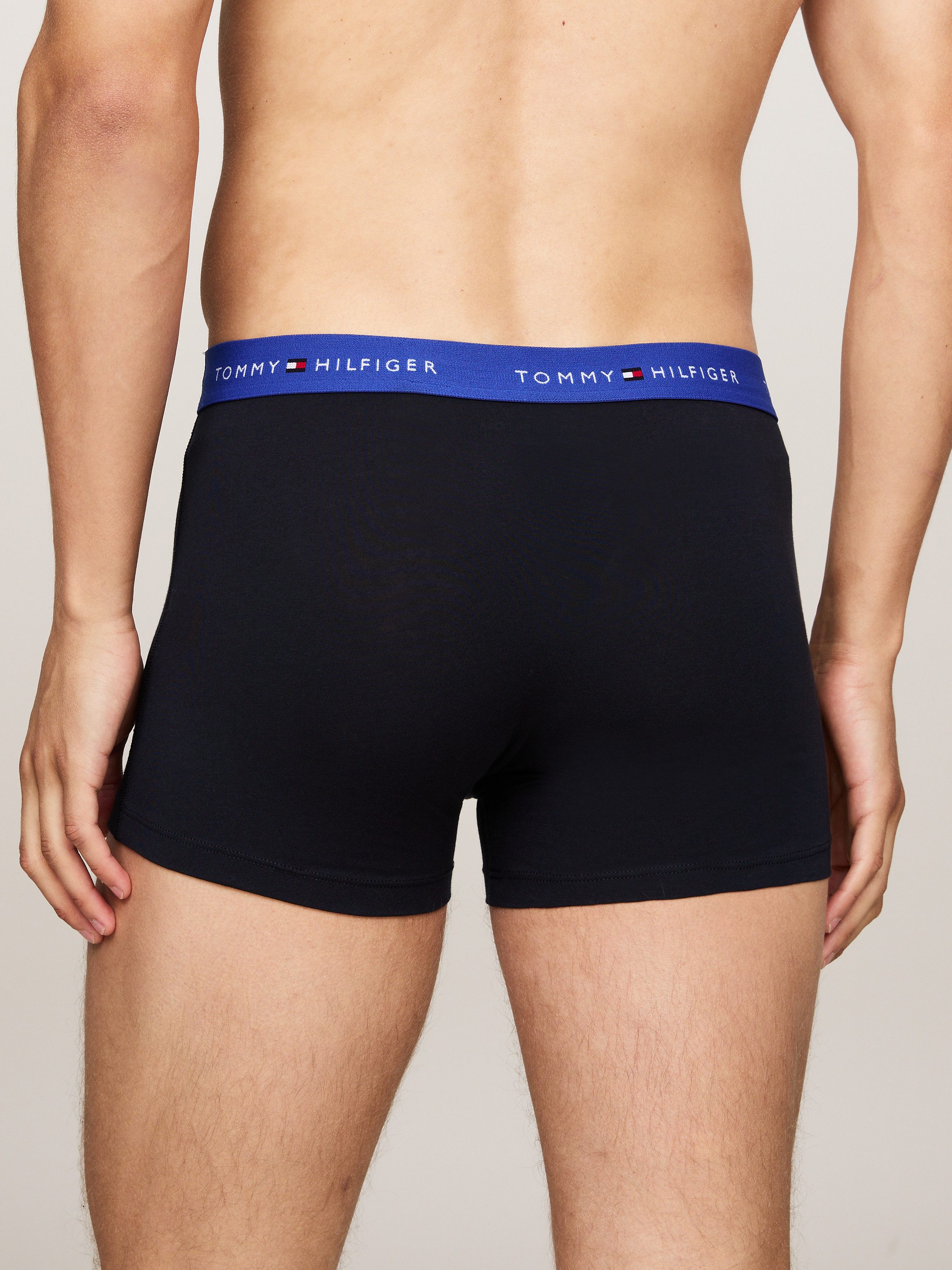 Tommy Hilfiger Underwear Trunk 3P WB TRUNK met contrasterende logo-band (3 stuks)