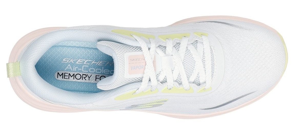 Skechers Sneakers VAPOR FOAM-SMOOTH RIDE , trainingsschoen, veterschoen in vegan uitvoering