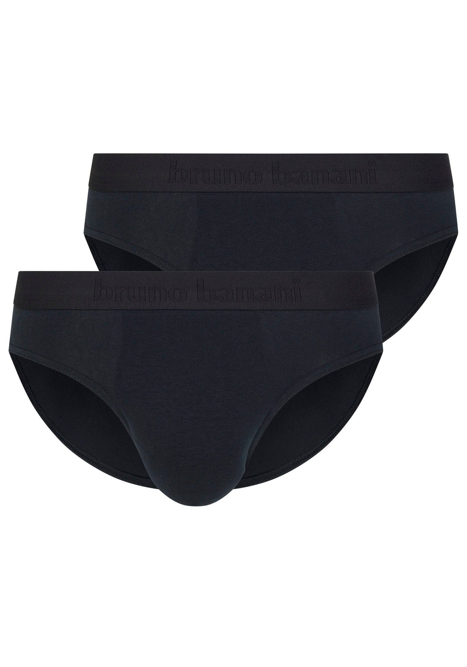 Bruno Banani Slip Flowing met logoband (2 stuks, Set van 2)