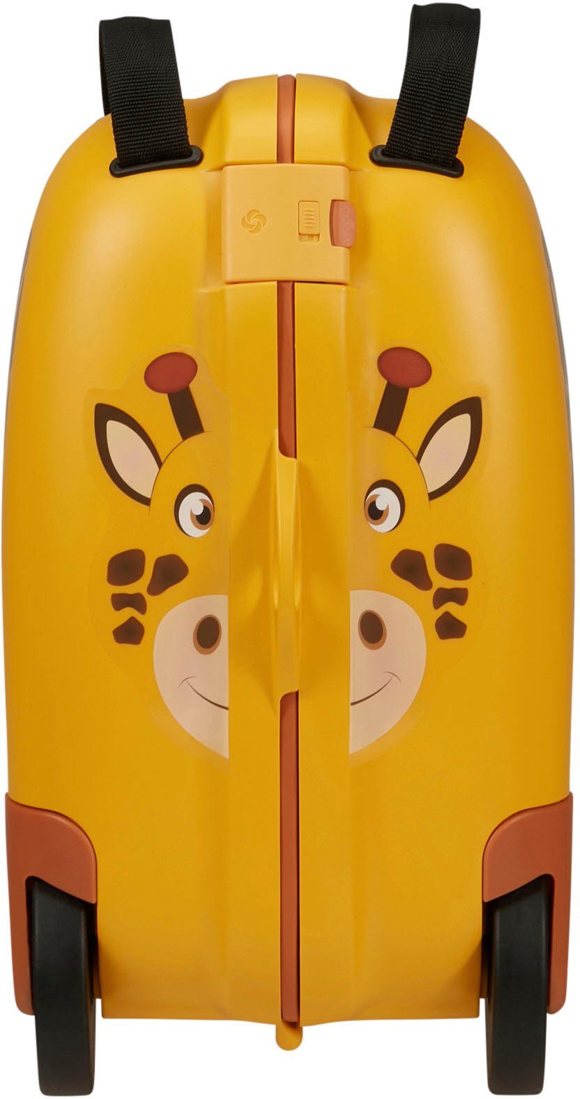 Samsonite Kinderkoffer Dream2Go Ride-on Trolley, Giraffe Kinder reis koffer handbagage om op te zitten en te trekken