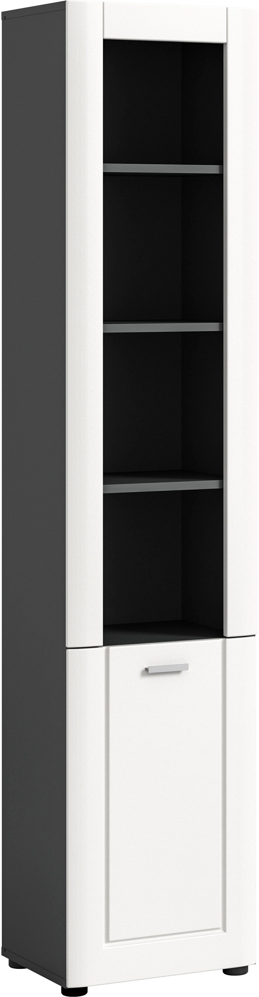 INOSIGN Hoge kast Jarvi, breedte 40 cm, 1 deur (verwisselbare deurstop), 4 planken (1 stuk)