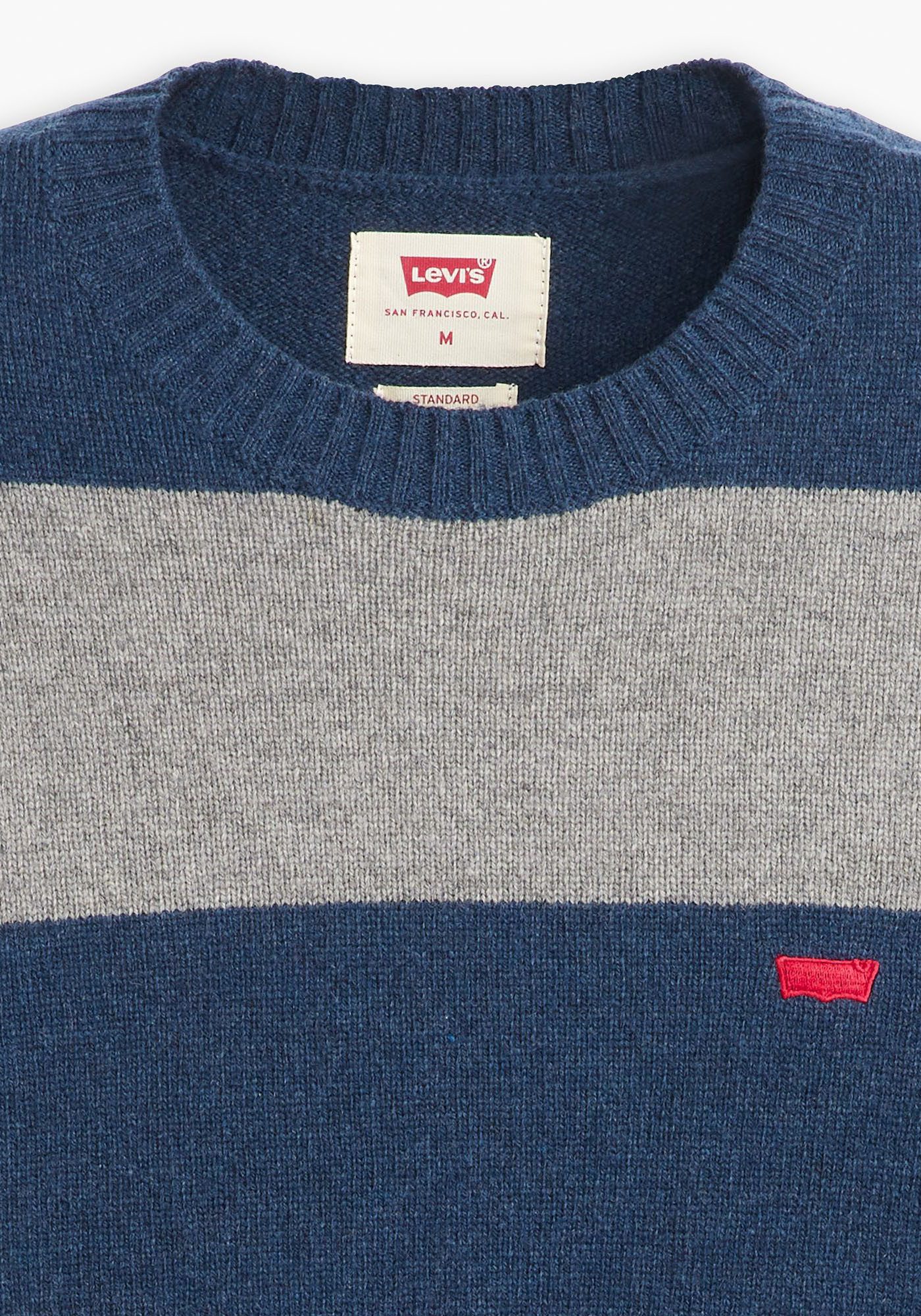 Levi's Gebreide trui ORIGINAL HM SWEATER met gestreept patroon