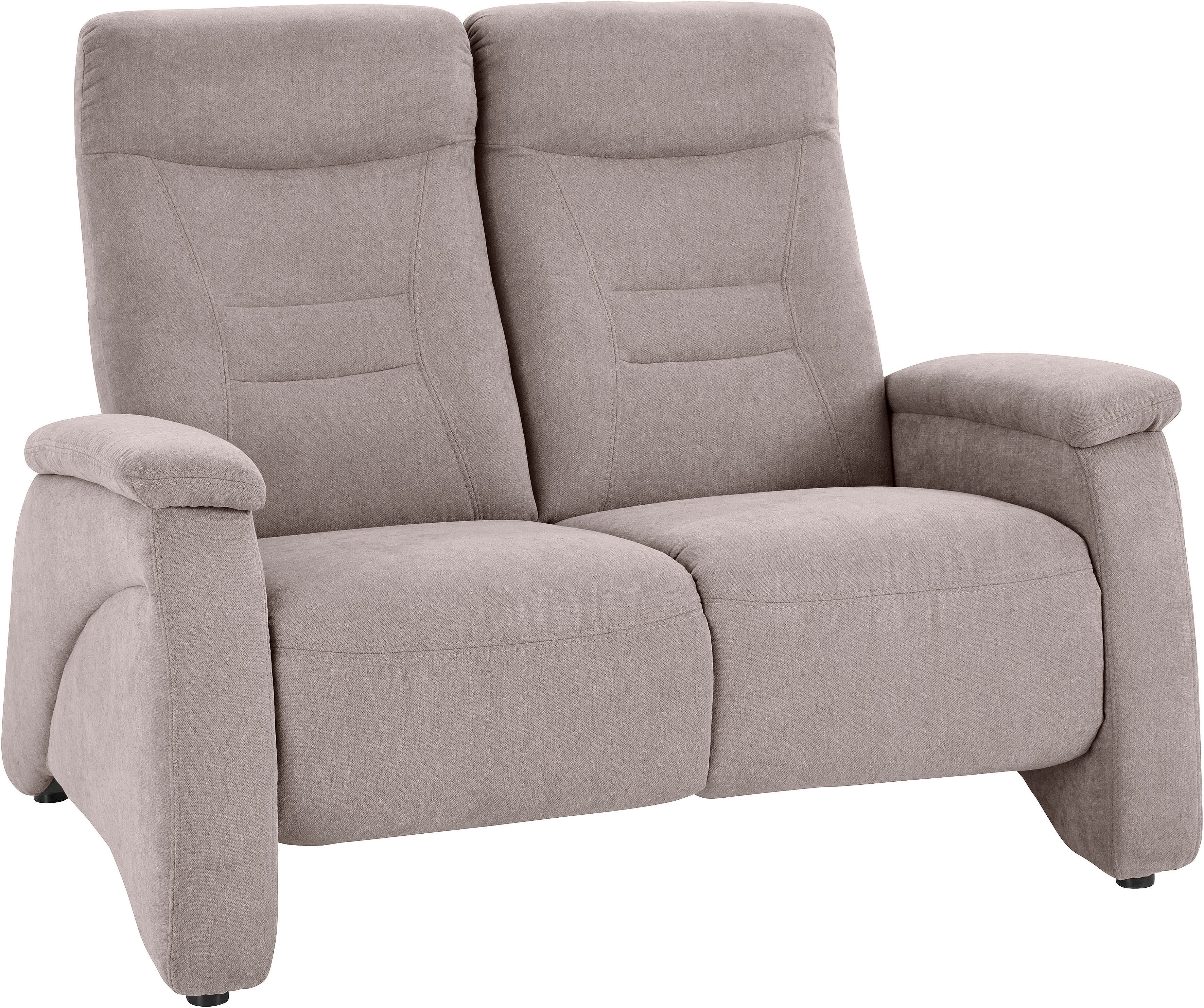 exxpo - sofa fashion 2-zitsbank Ascoli, bioscoopsofa met hoog zitcomfort, comfortabele armleuningen
