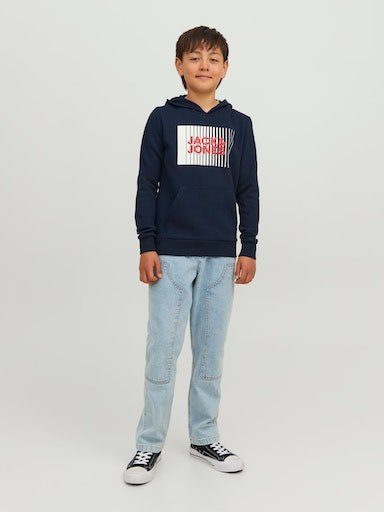 Jack & Jones Junior Hoodie JJECORP LOGO SWEAT HOOD PLAY NOOS JNR