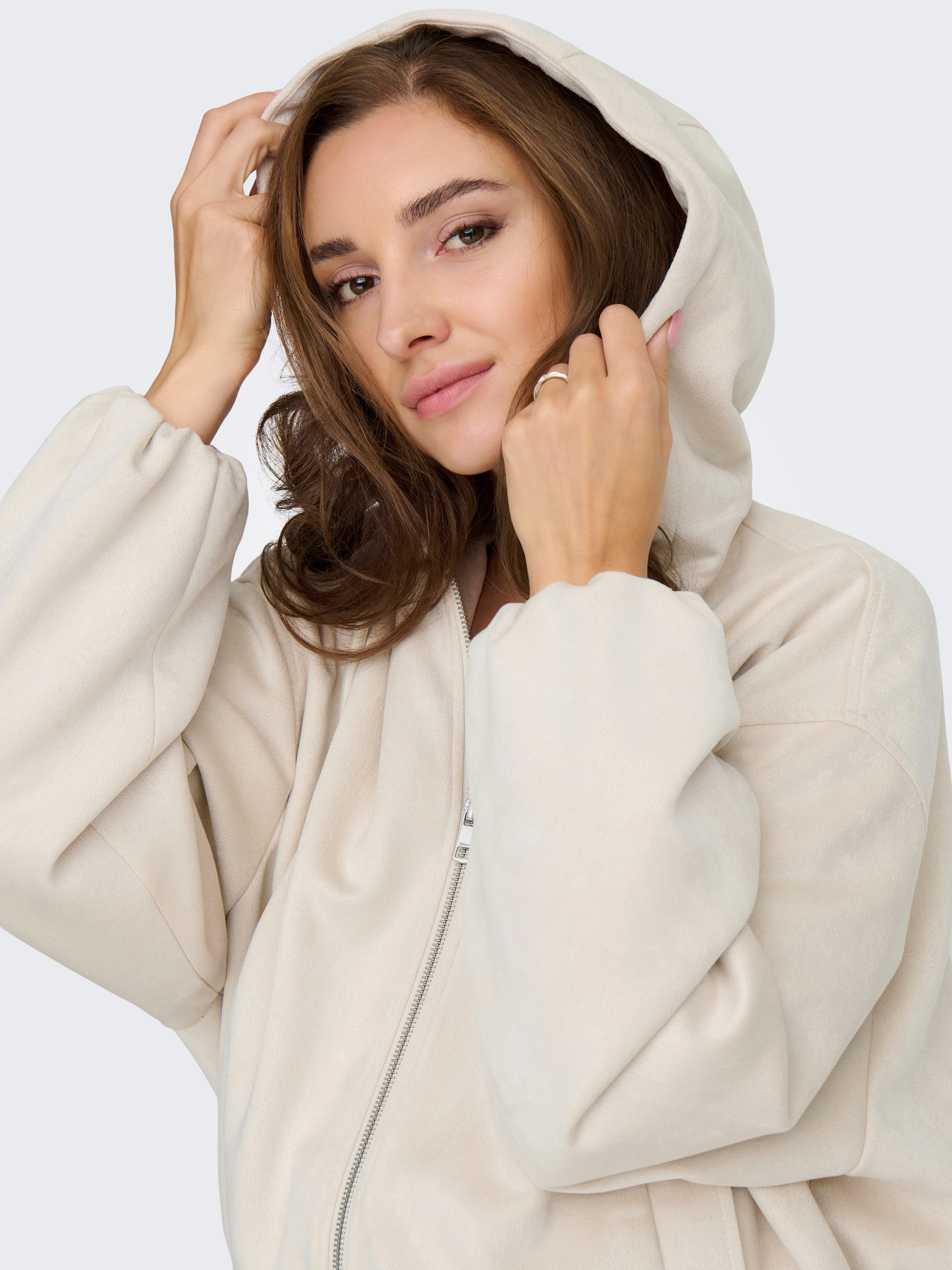 Only Outdoorjack ONLDIANE LIFE FAUX HOOD JACKET CC OTW