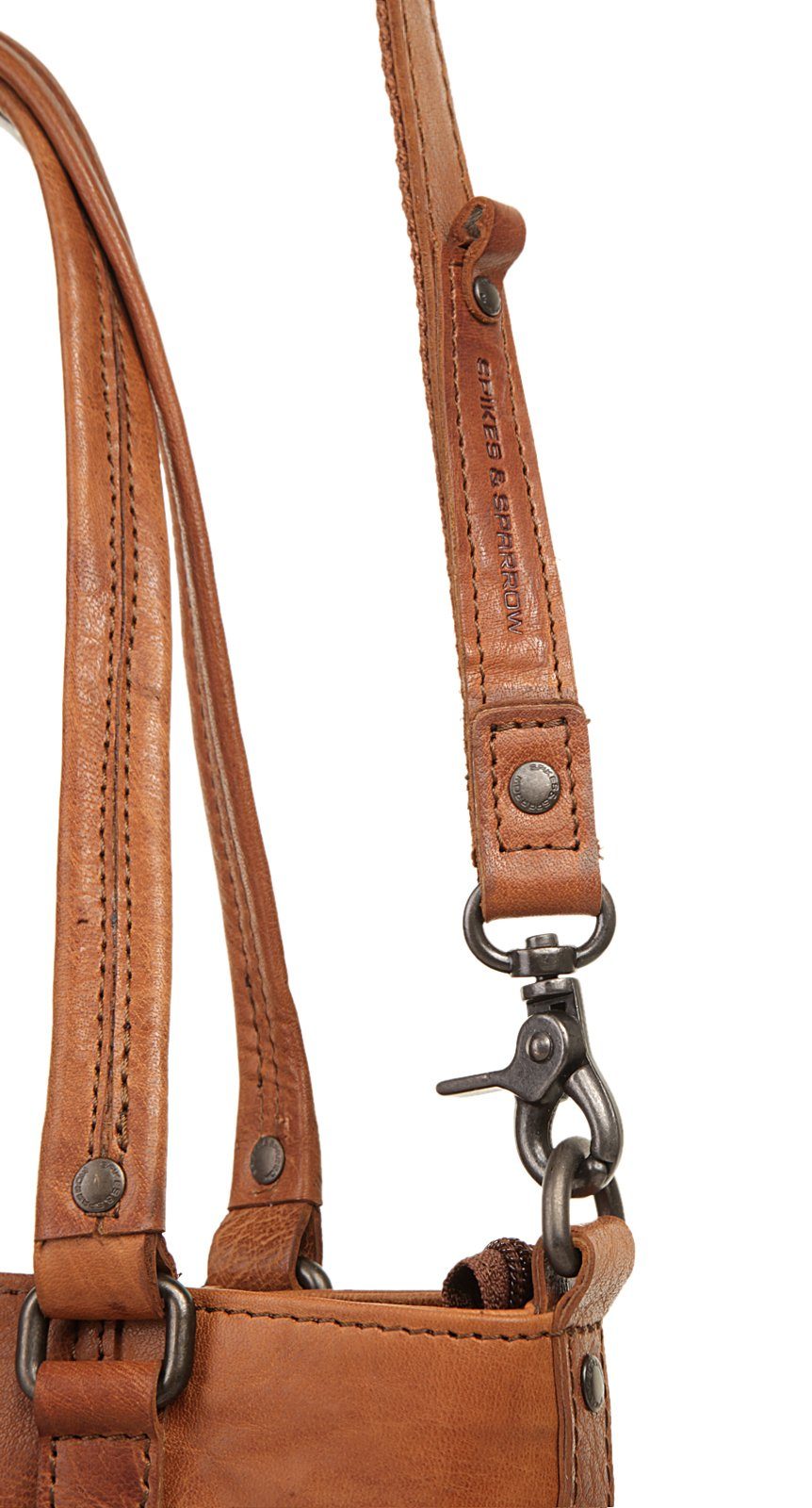 Spikes & Sparrow Shopper echt leder