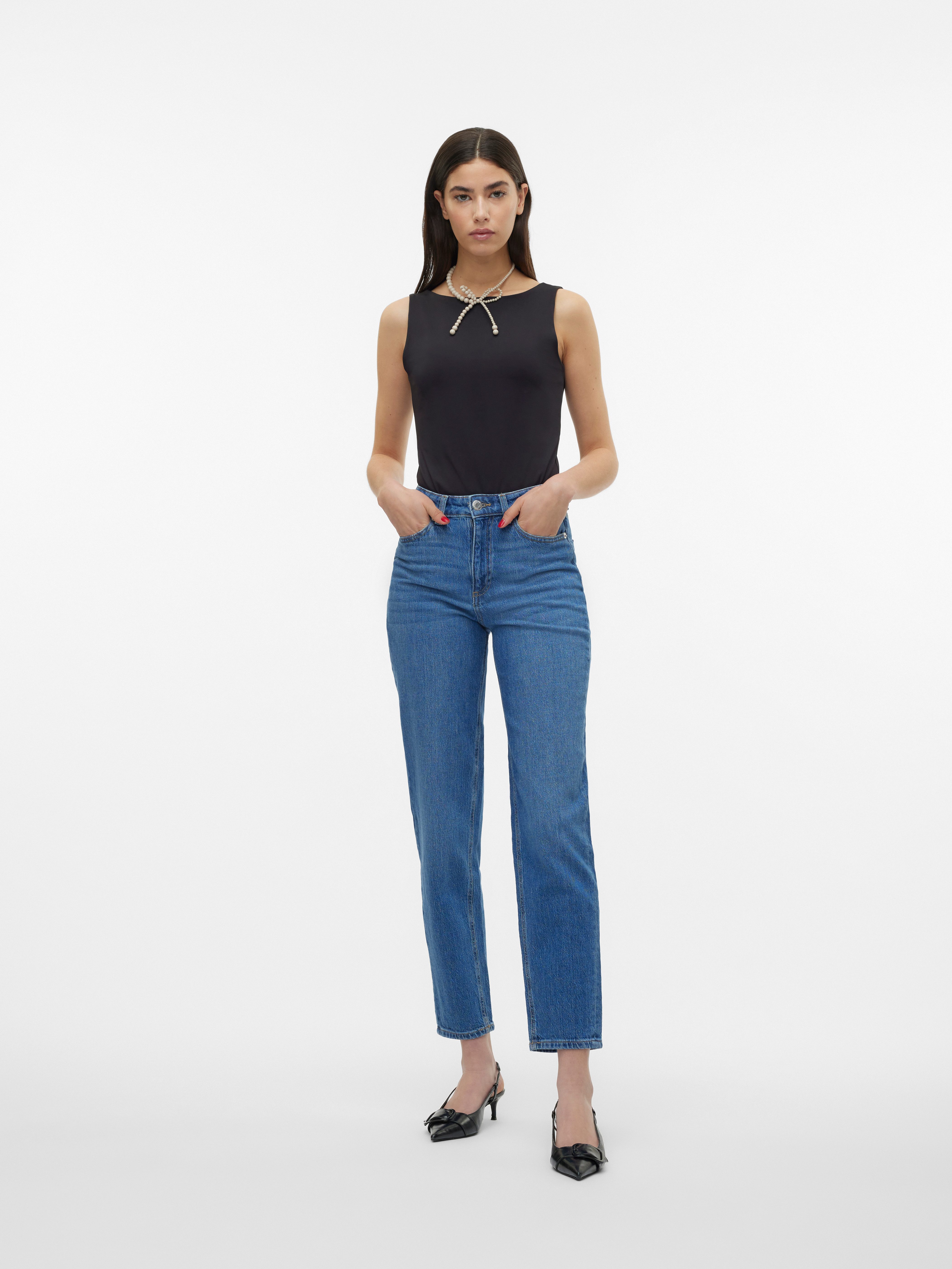 Vero Moda Mom jeans VMTESSA HR MOM JEANS RA380 GA