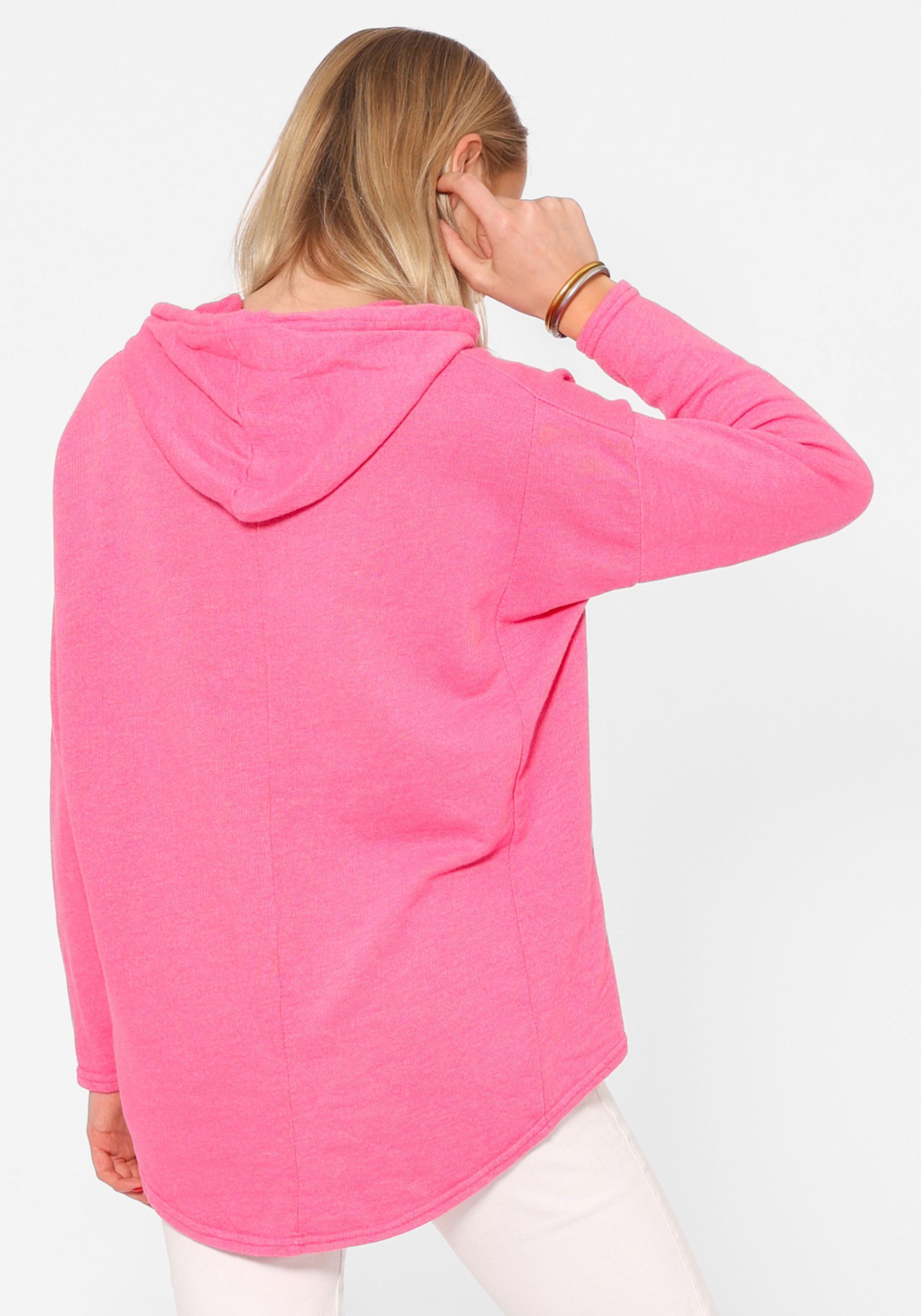 Zwillingsherz Hoodie Moin met capuchon en stempeldruk