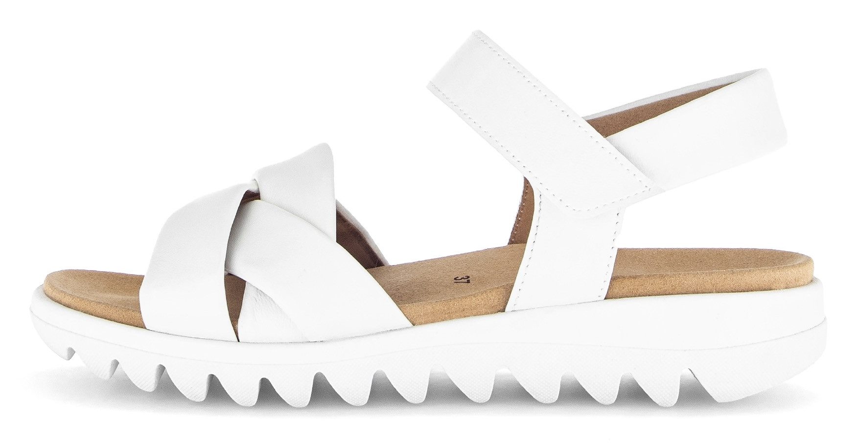 Gabor Sandalen , zomerschoen, wedge-sandaal, comfort-schoen met klittenbandsluiting
